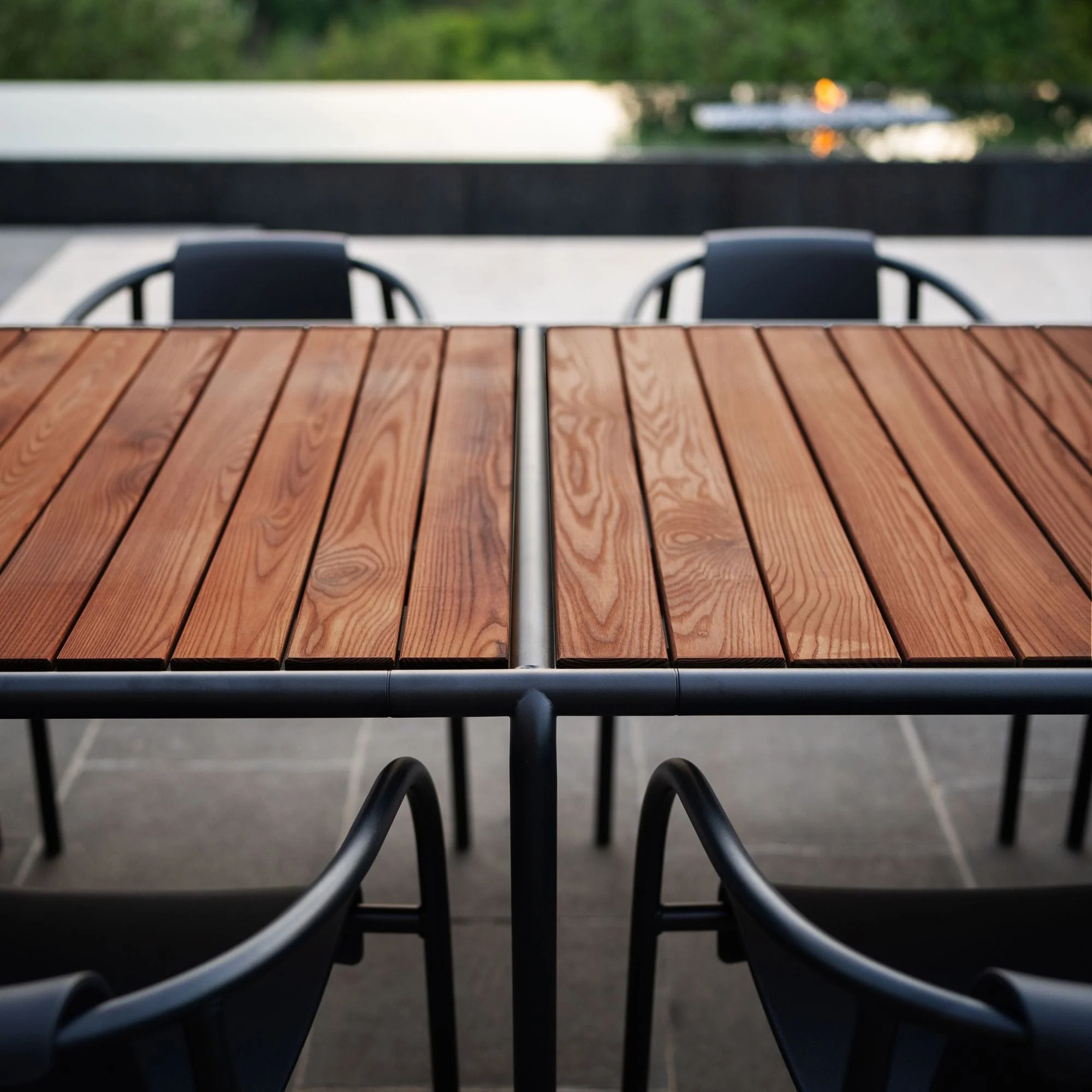 Avanti 20 Seater Outdoor Dining Table - Ash - Image 4