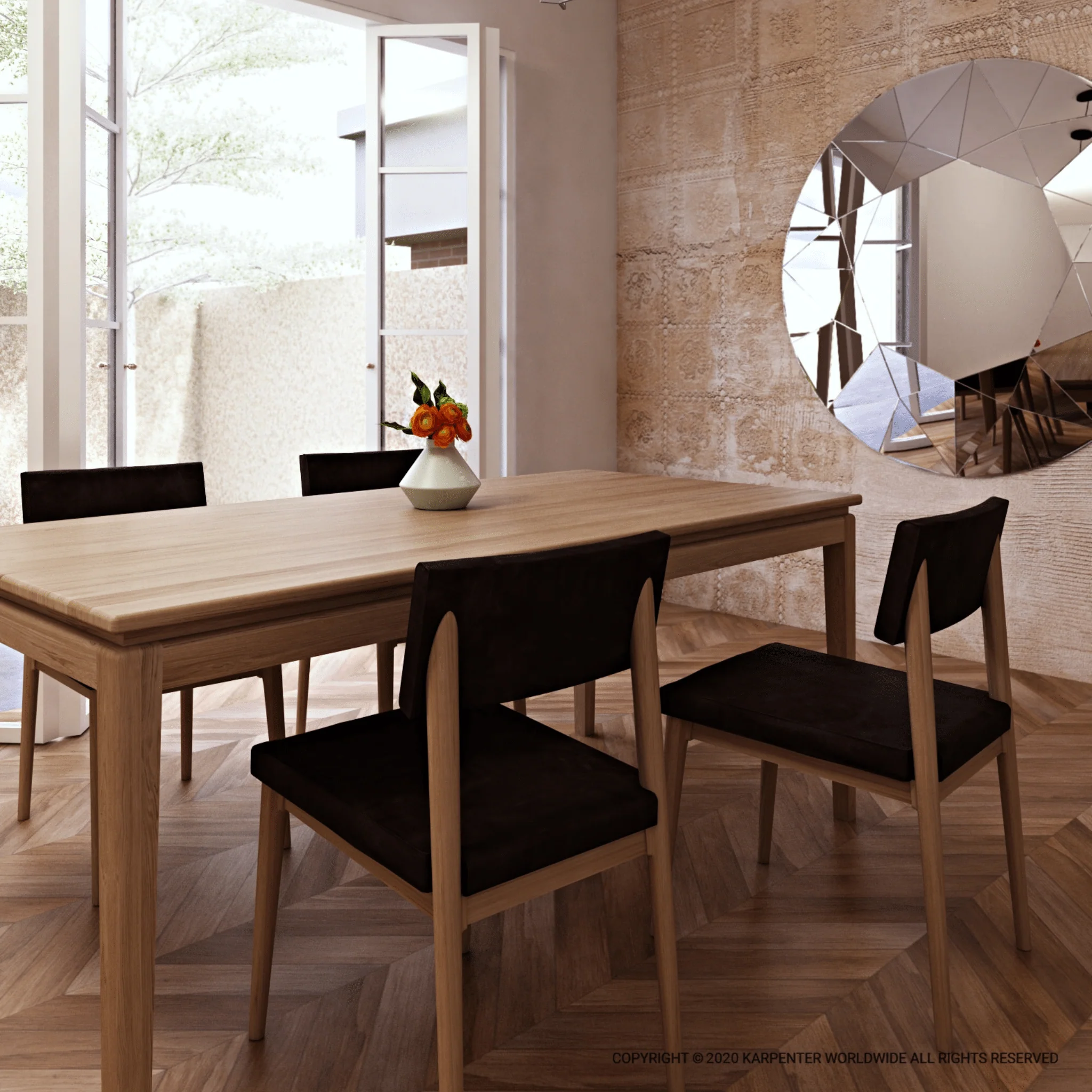Twenty Twenty Dining Table 200(CM) - European Oak - Image 3