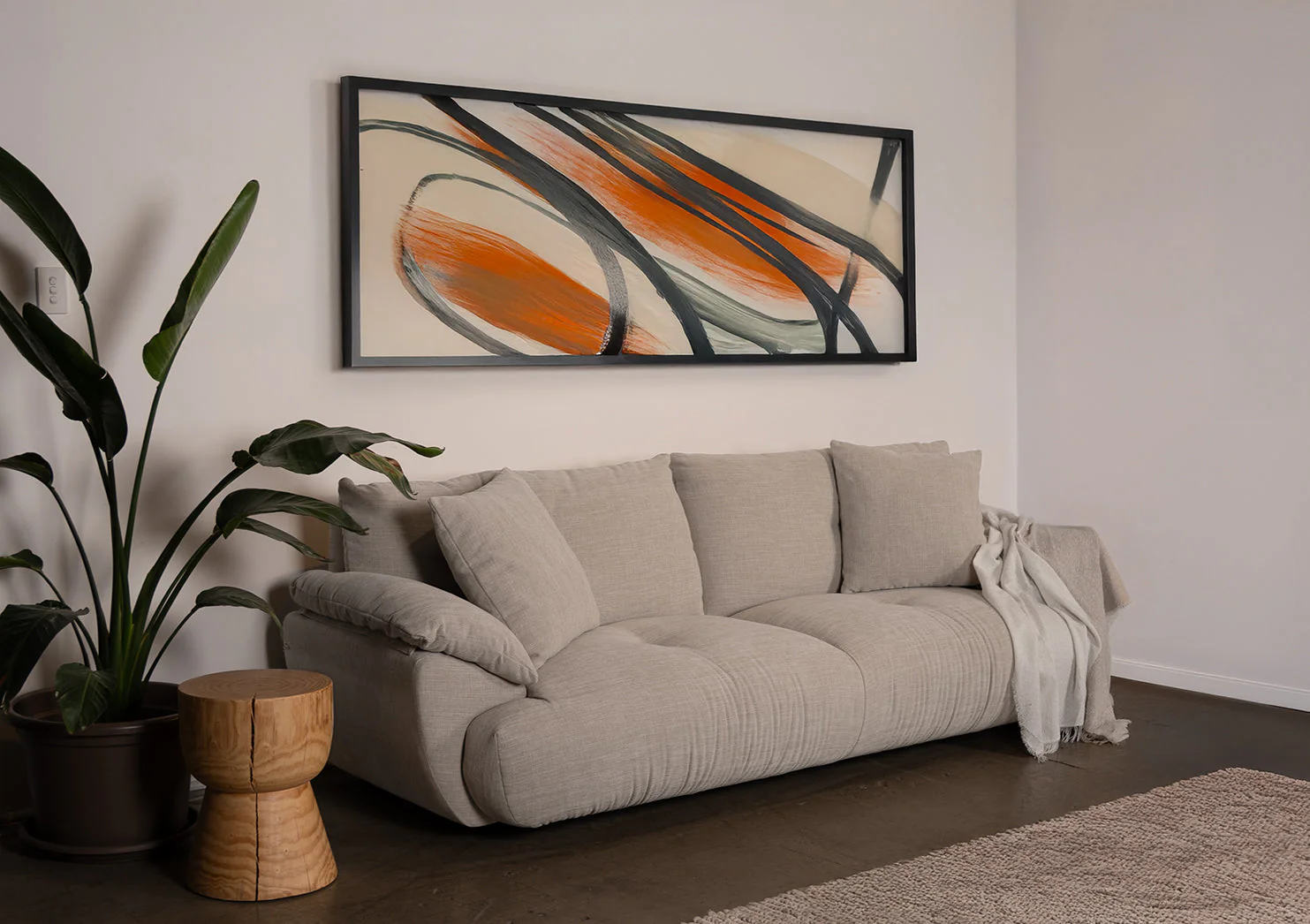 Asra 3 Seater Lounge - Image 2