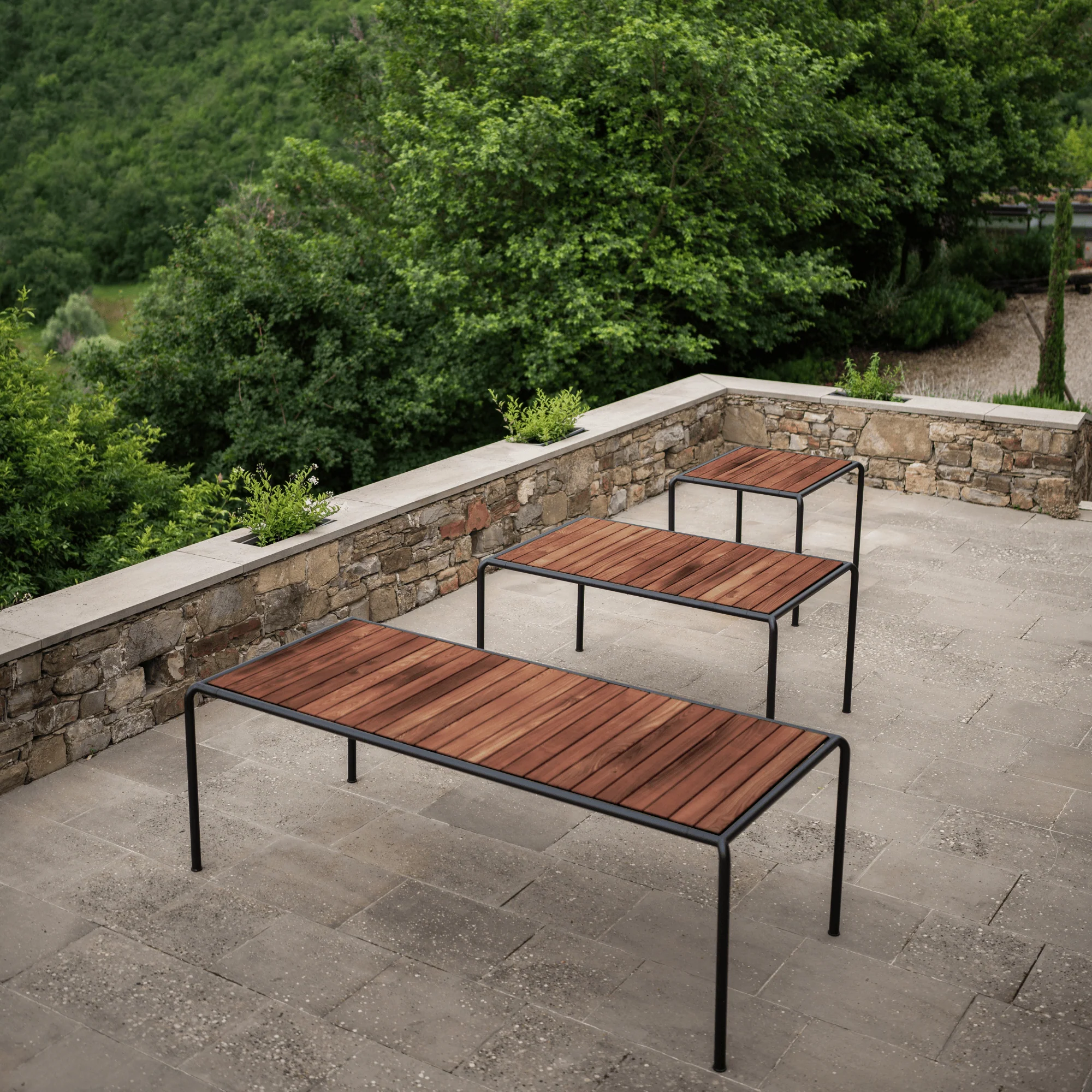 Avanti Bench Medium 129cm - Ash - Image 2