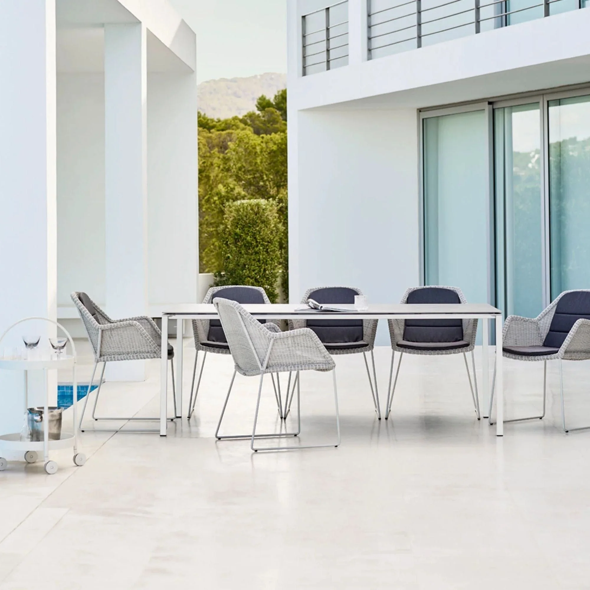 Breeze Chair - White Grey - Image 2