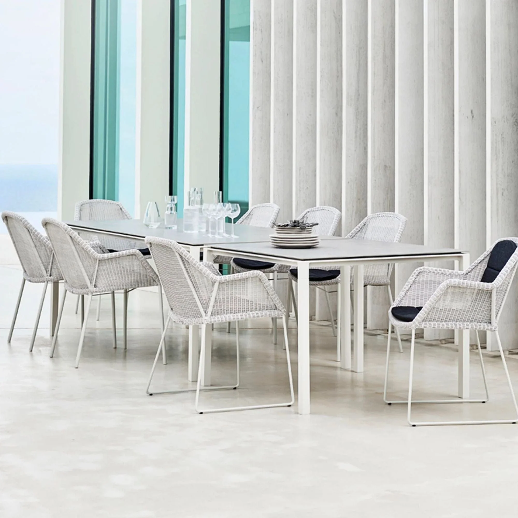Breeze Chair - White Grey - Image 3
