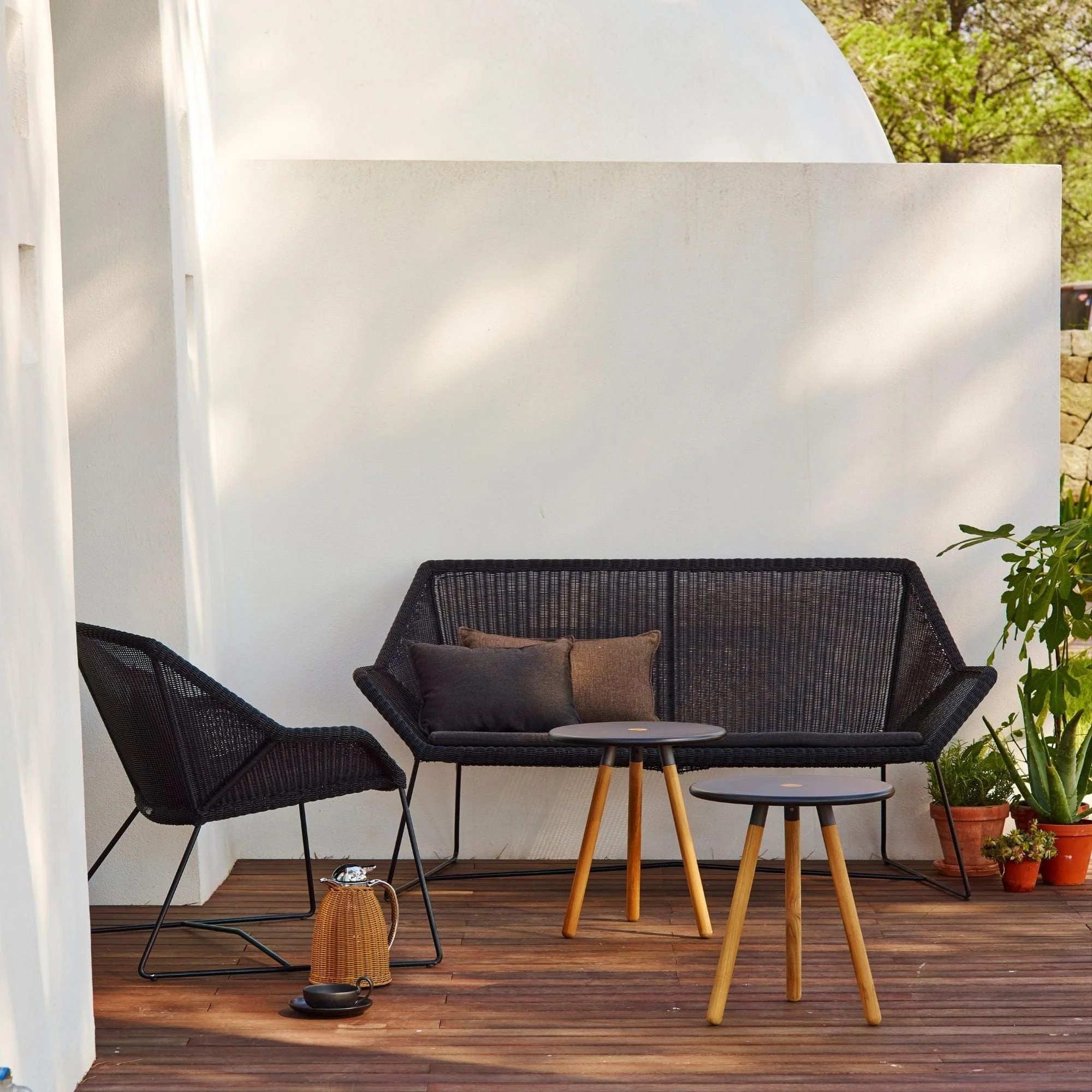 Breeze Lounge Chair - Black - Image 7