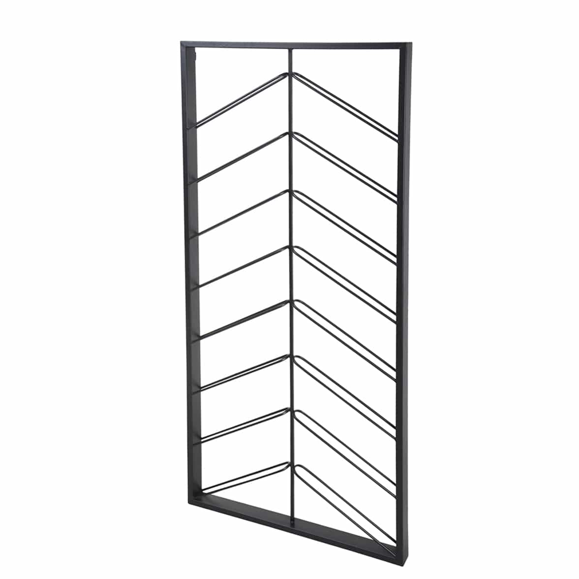 Chevron Wine Rack - Iron - Image 3