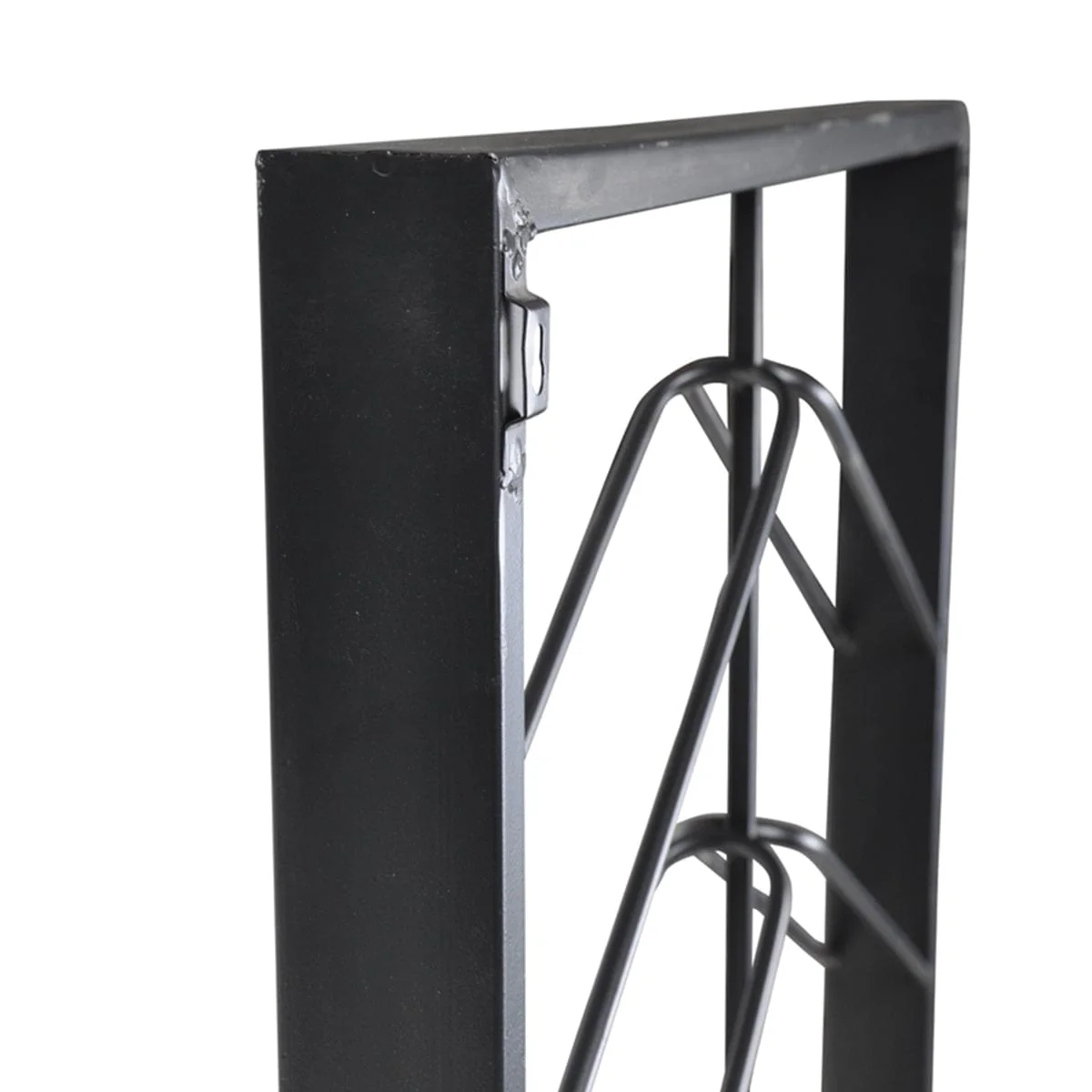 Chevron Wine Rack - Iron - Image 4