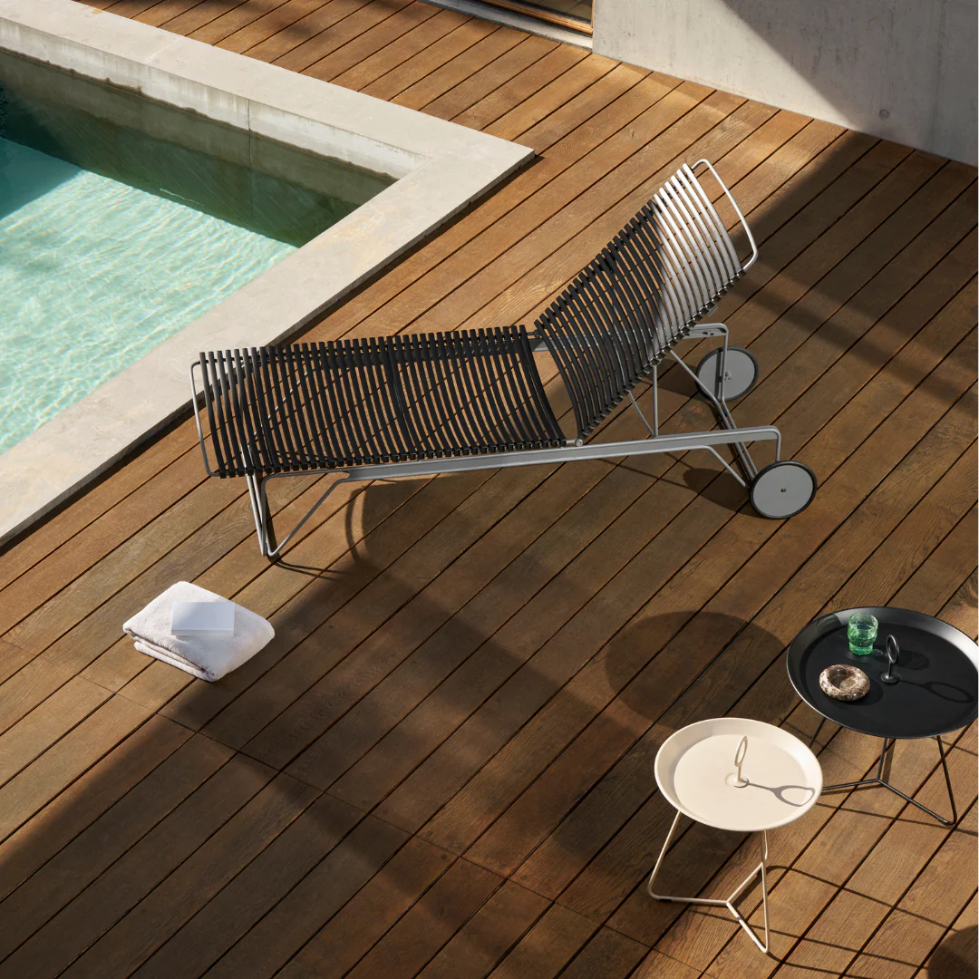 CLICK Adjustable chaise longue - Beige - Image 10