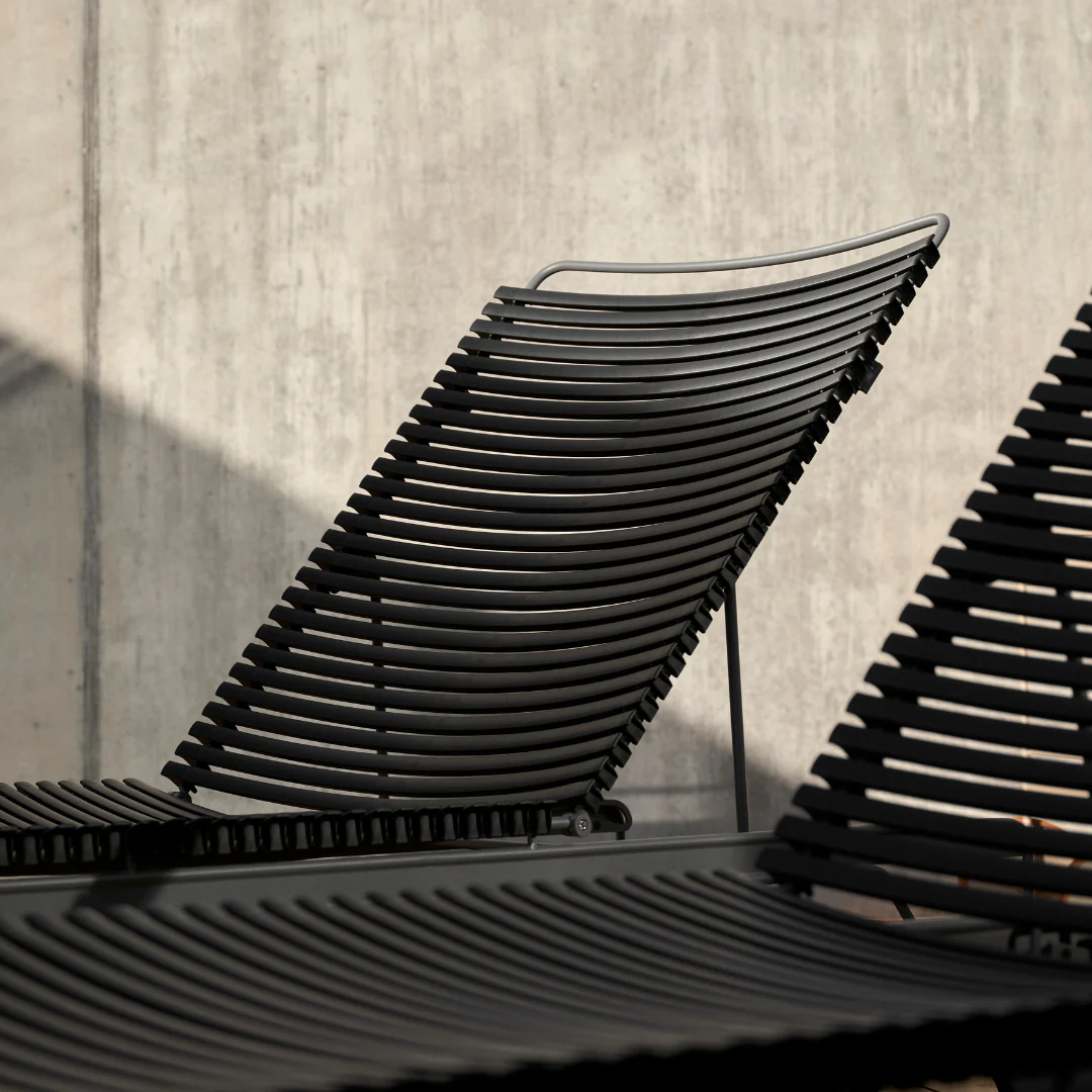 CLICK Adjustable chaise longue - Black - Image 7