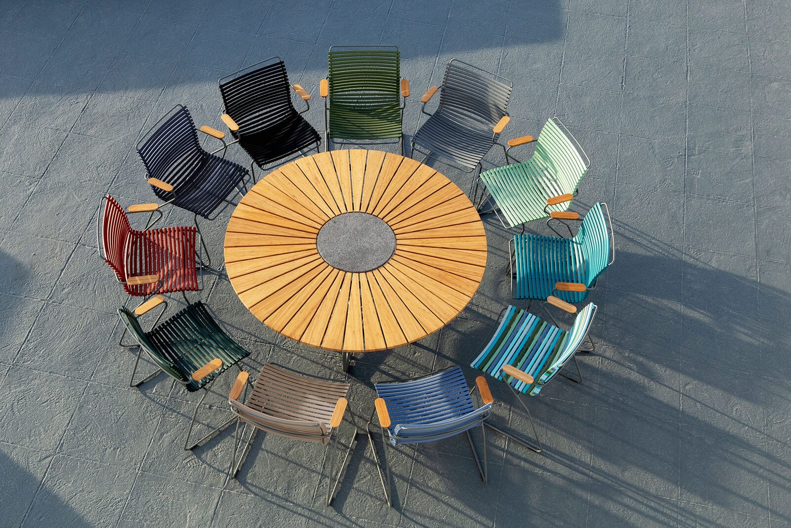 Click Dining Chair (No Arms) - Multi Dynamic Colour - Image 6