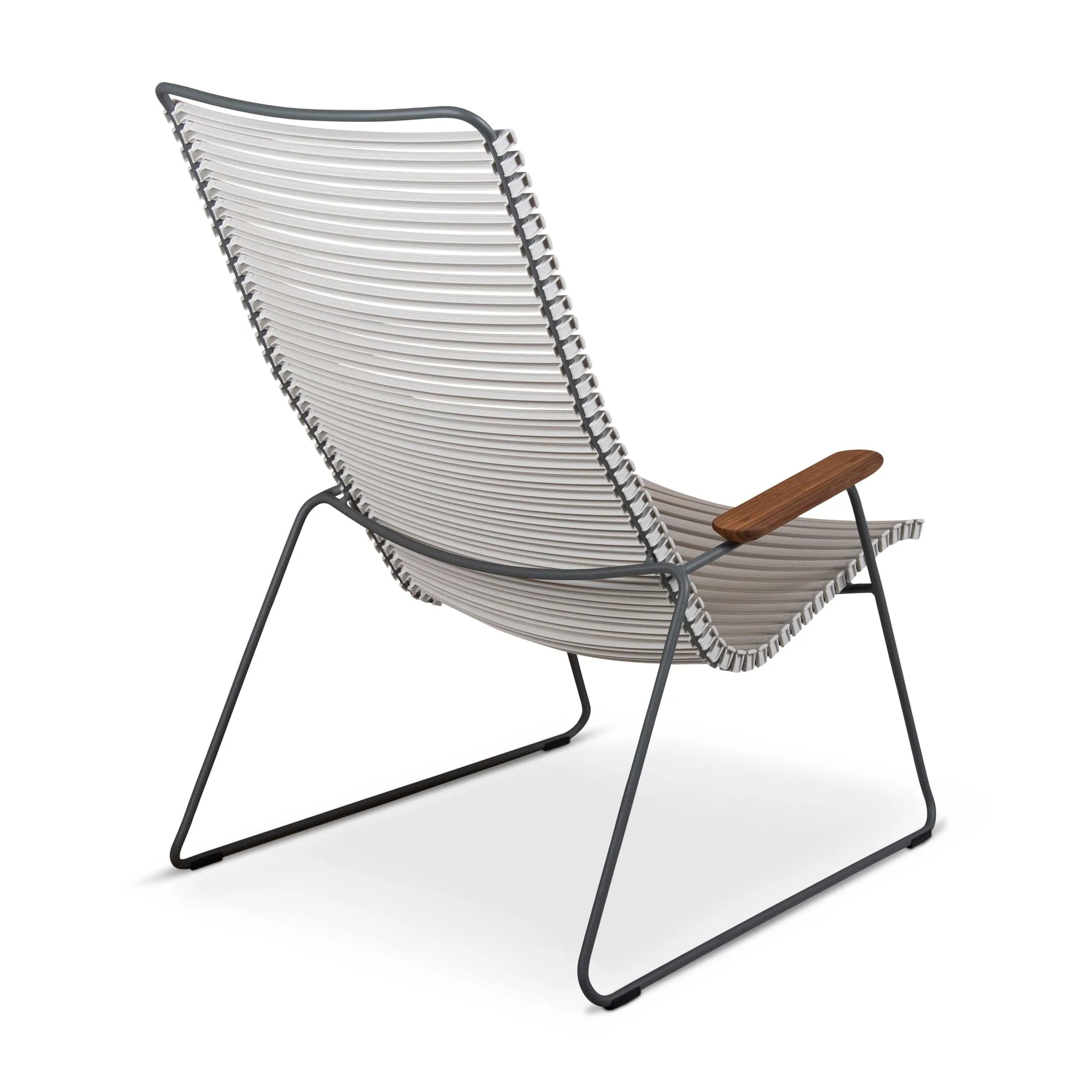 Click Lounge Chair - Muted White - Image 5
