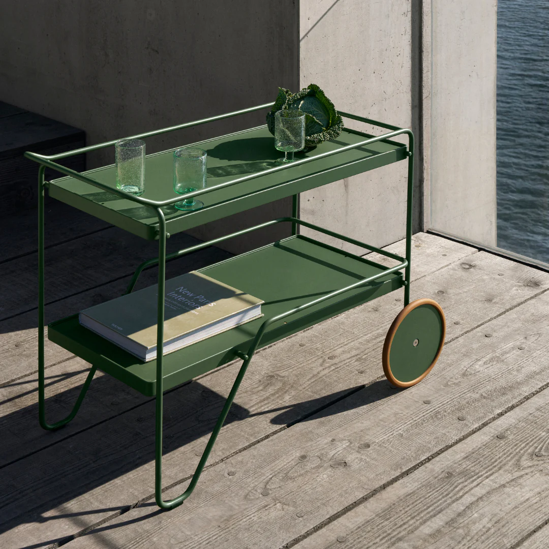 CLICK Serving cart - Olive Green - Image 6