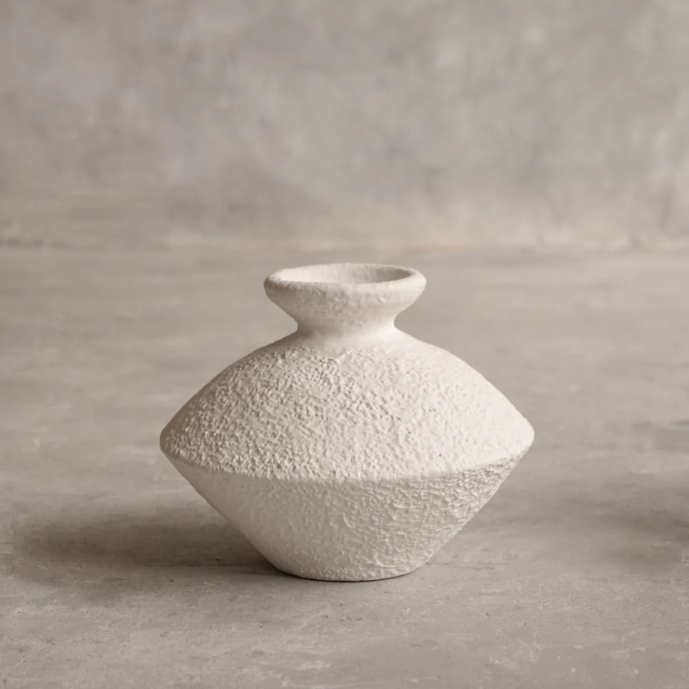 Cream Formentera Vase - Image 2