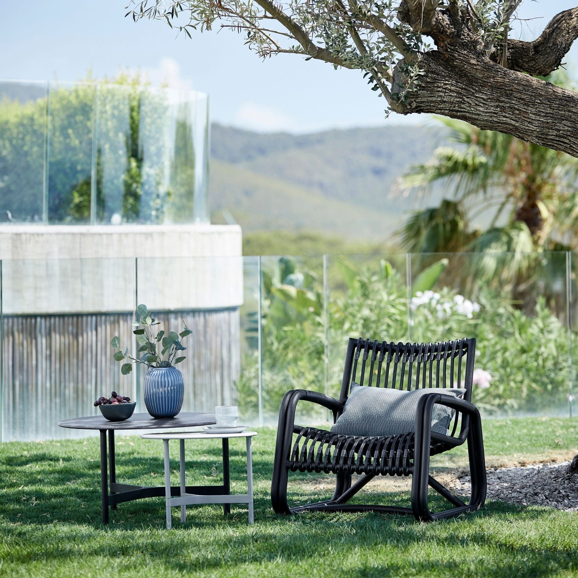 Curve Lounge Chair - Lava Grey - Image 2