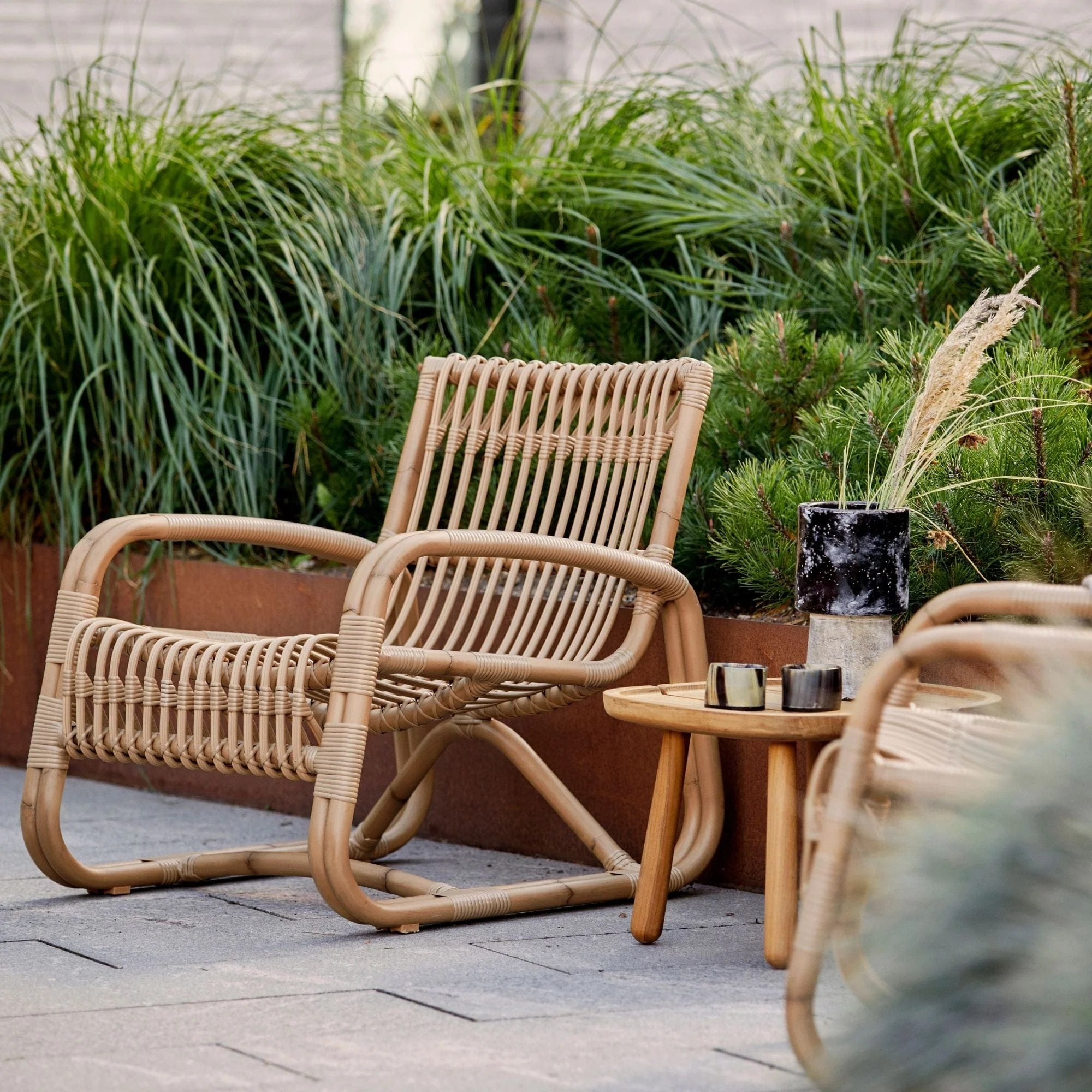 Curve Lounge Chair - Natural - Image 2