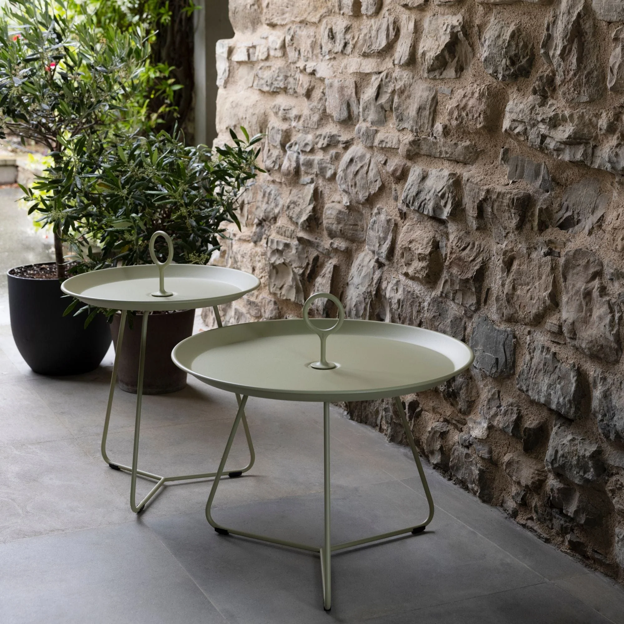 Eyelet Tray Table 60cm - Pistachio - Image 3