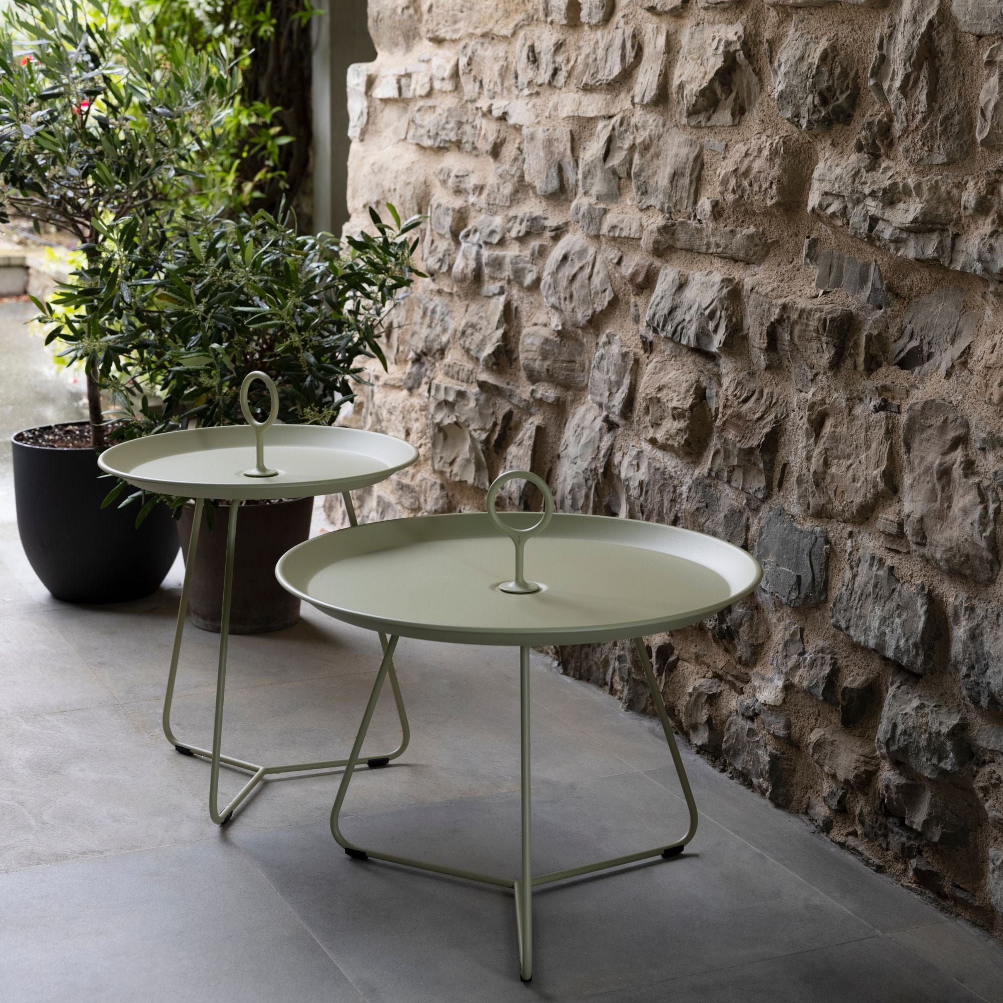 Eyelet Tray Table 70cm - Pistachio - Image 2