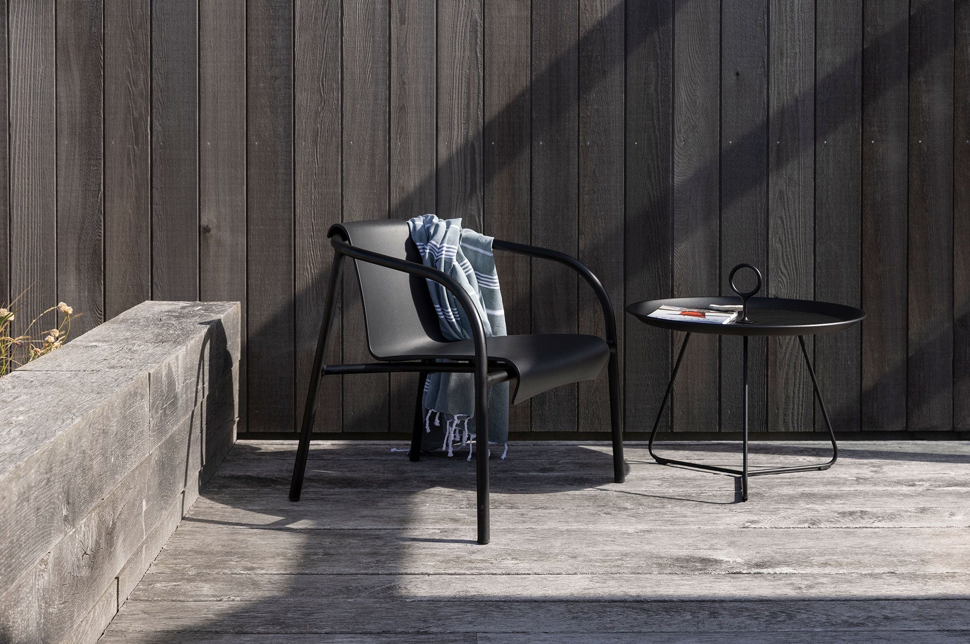 Eyelet Tray Table 45(CM) - Black Small - Image 6