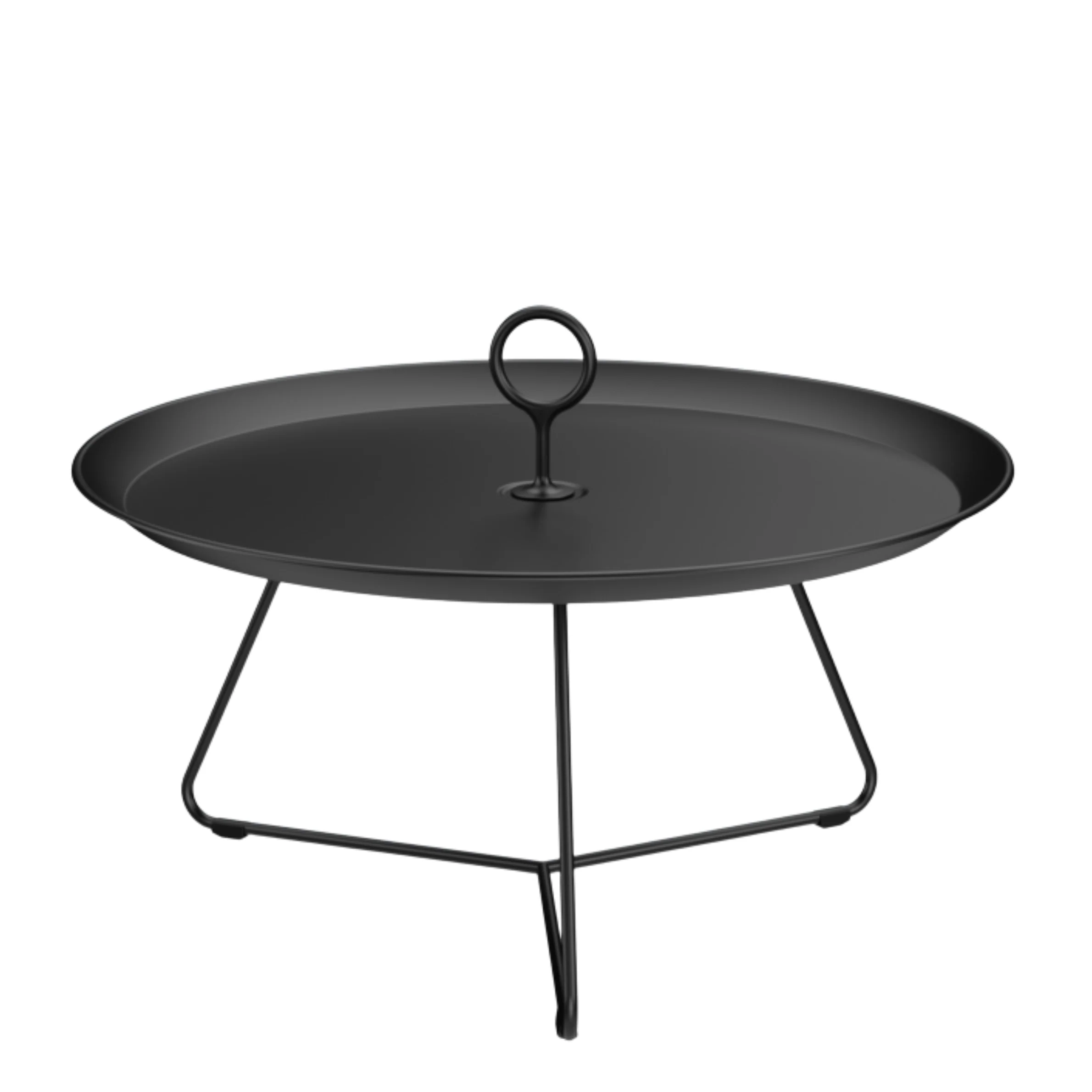 Eyelet Tray Table 70(CM) - Black Large