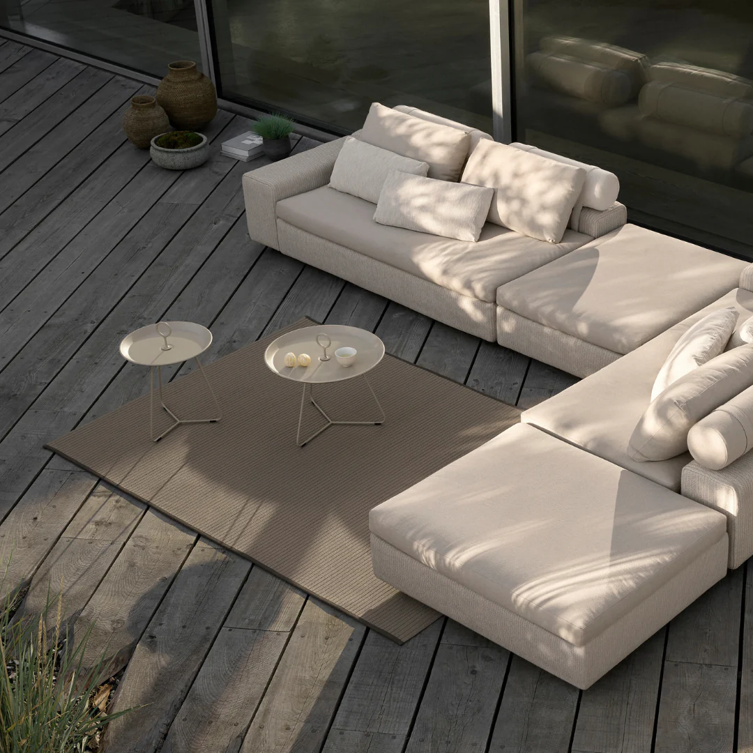 FIELD Outdoor rug 300 x 200 cm - Sand - Image 4