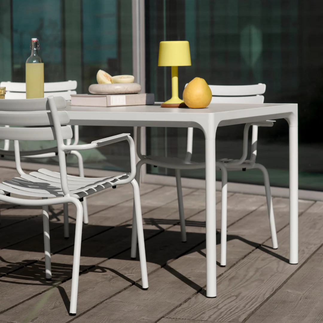 FOUR Ceramic table, 160x90 cm - Beige - Image 2