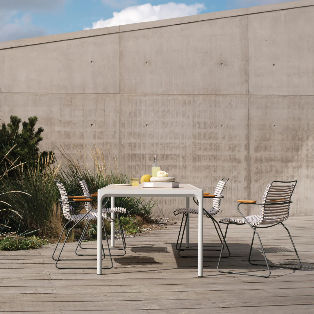 FOUR Ceramic table, 160x90 cm - Beige - Image 6