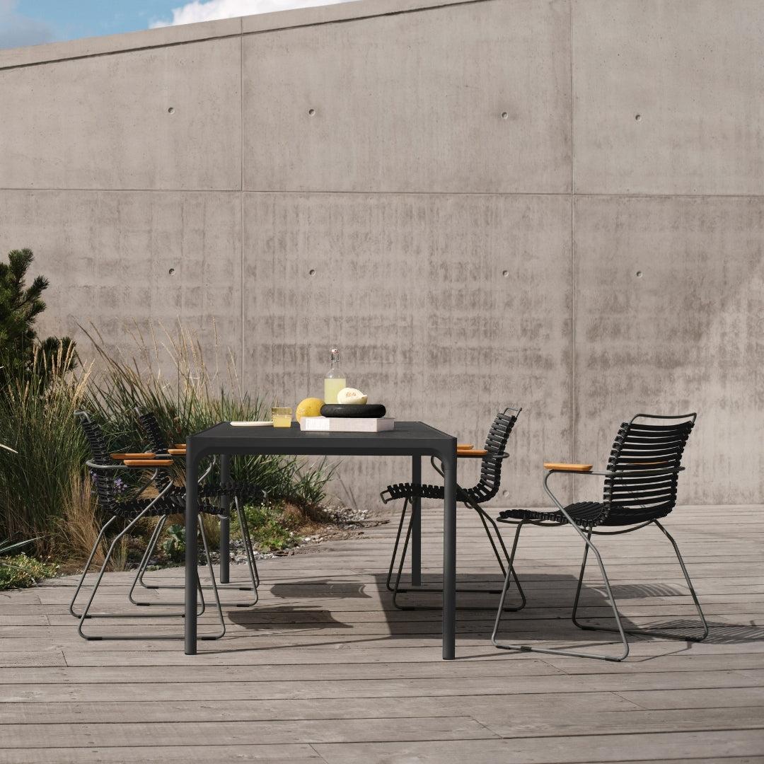 FOUR Ceramic table, 90x90 cm - Anthracite - Image 2