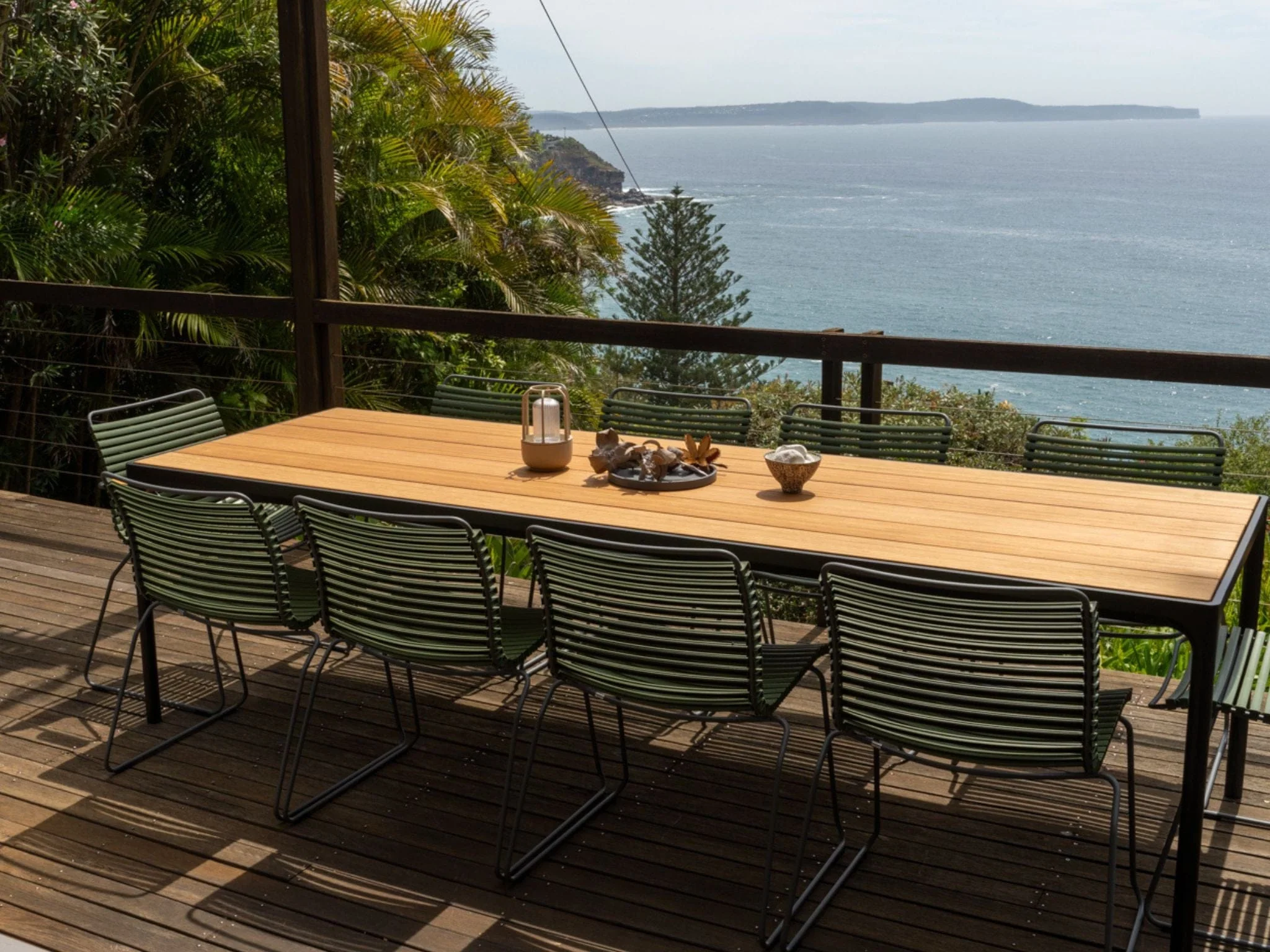 Four Table - Bamboo | Black 270(CM) - Image 3