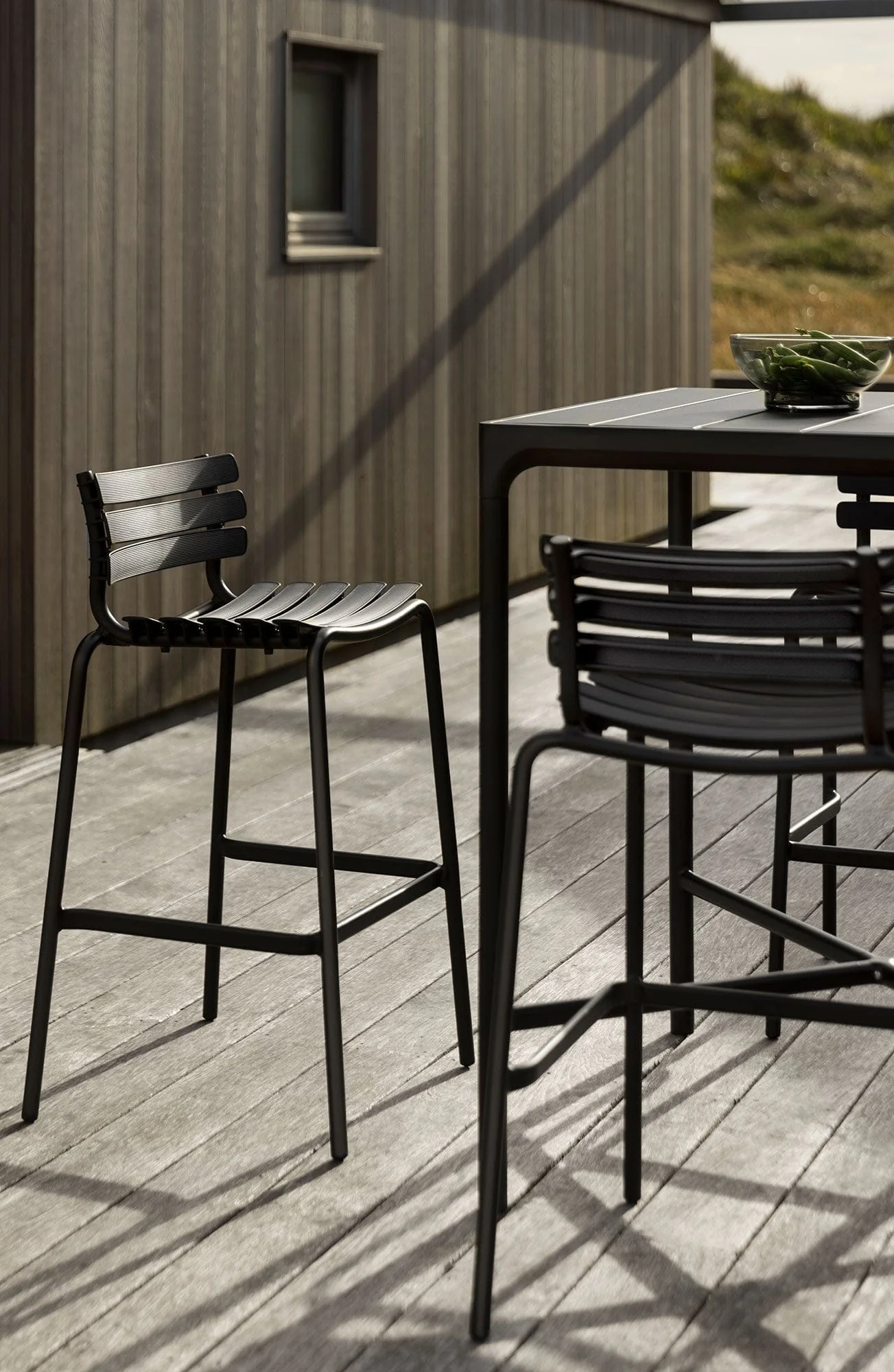 Four Square Table - Black Top & Frame 90(CM) - Image 4