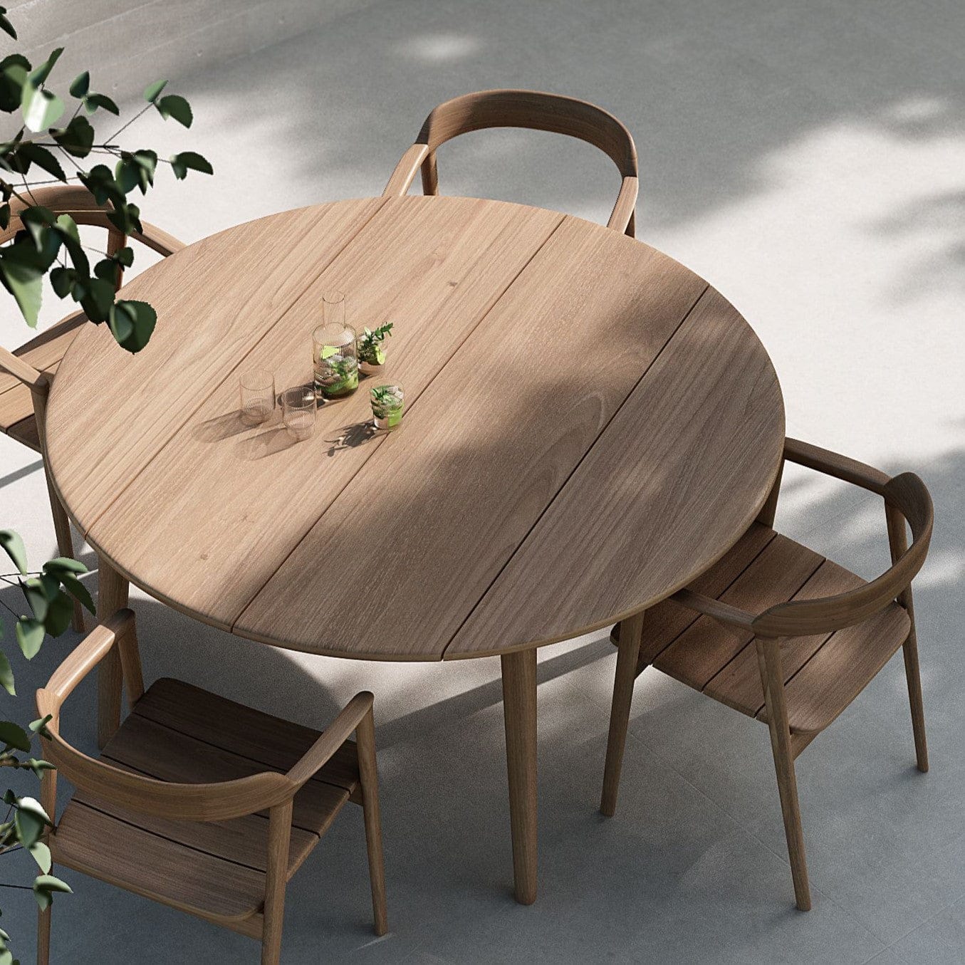 Grasshopper Outdoor Round Dining Table 120(CM) - Image 5