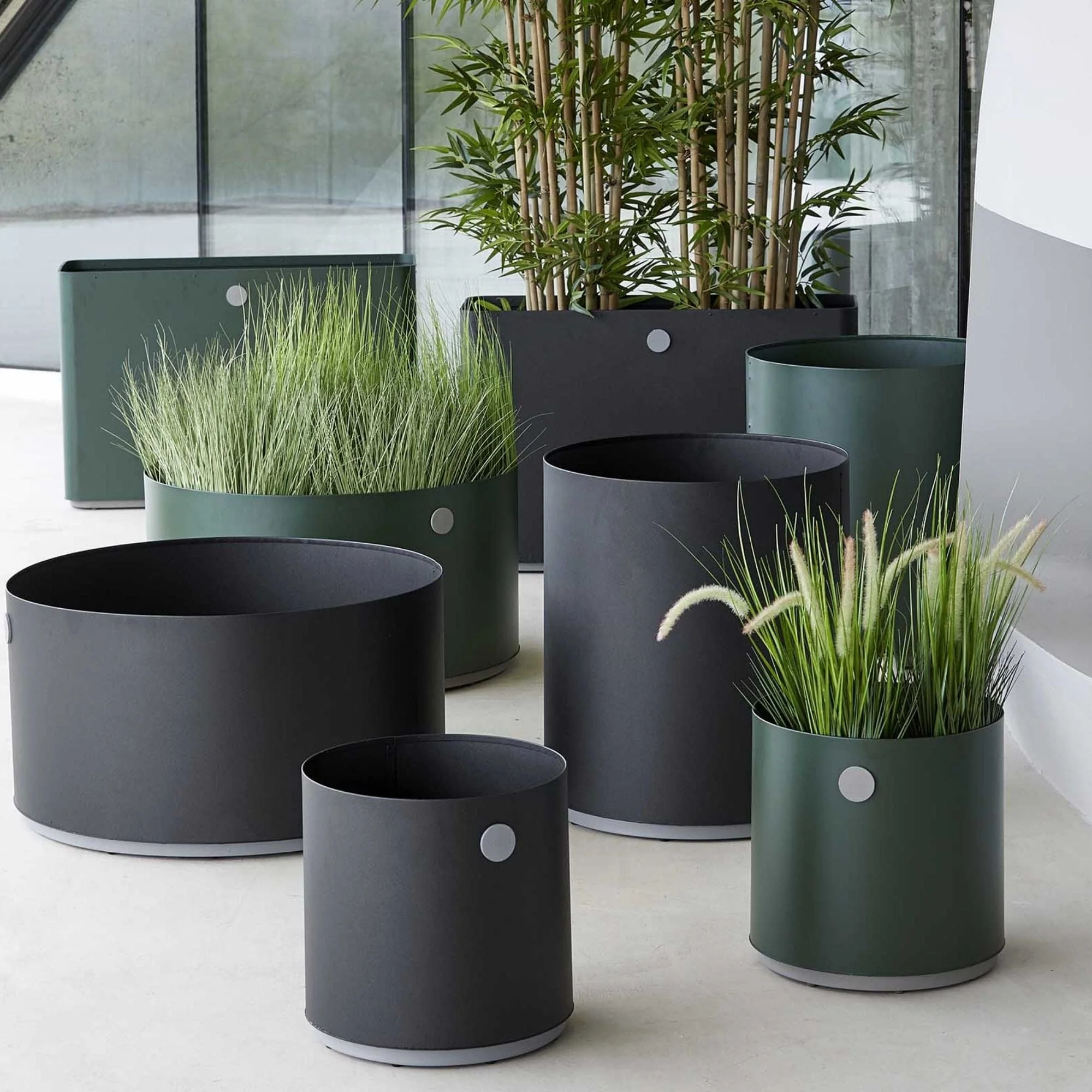 Grow Large Planter - Dark Green - Image 2