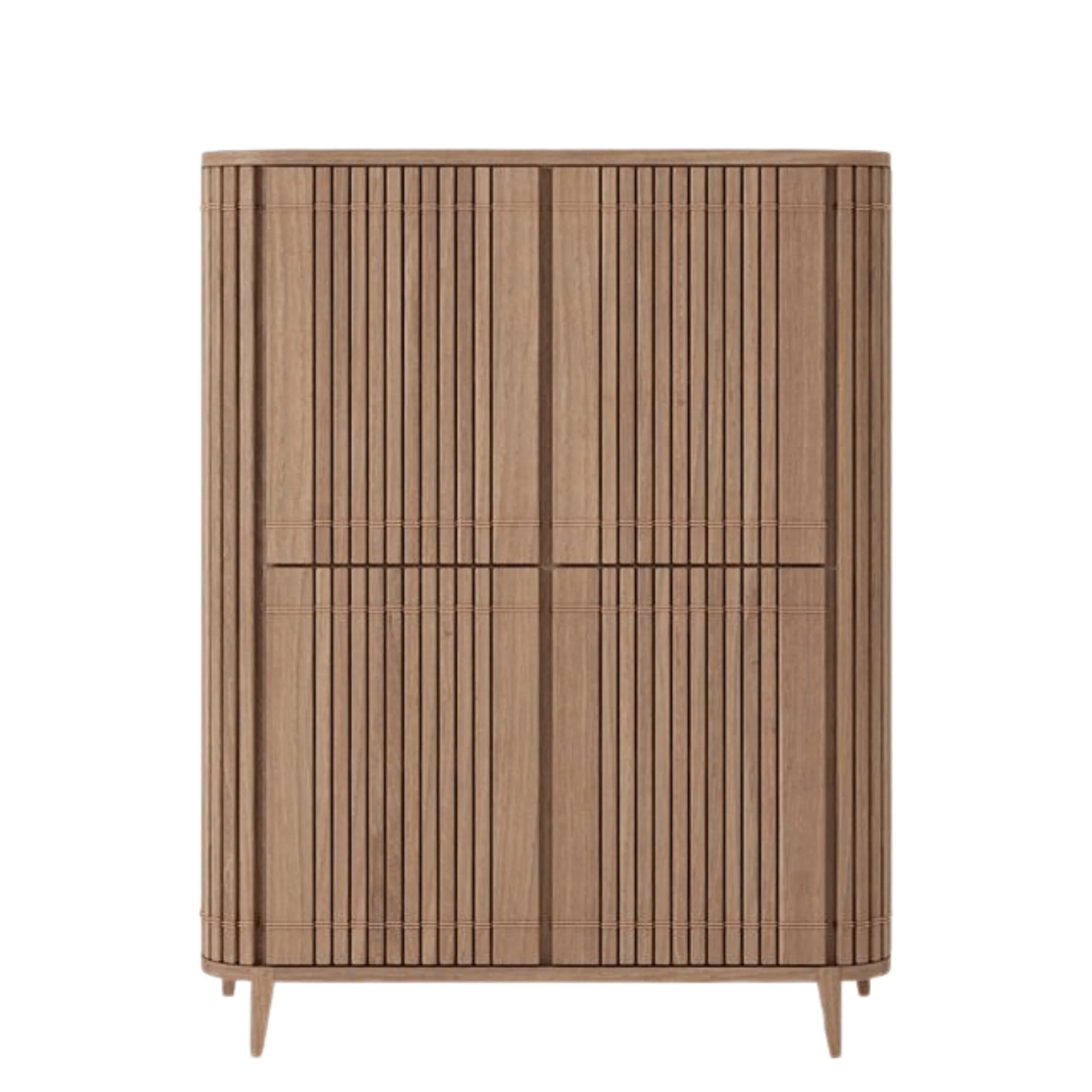 Koppar Cupboard with 4 Doors - FSC Recycled Teak