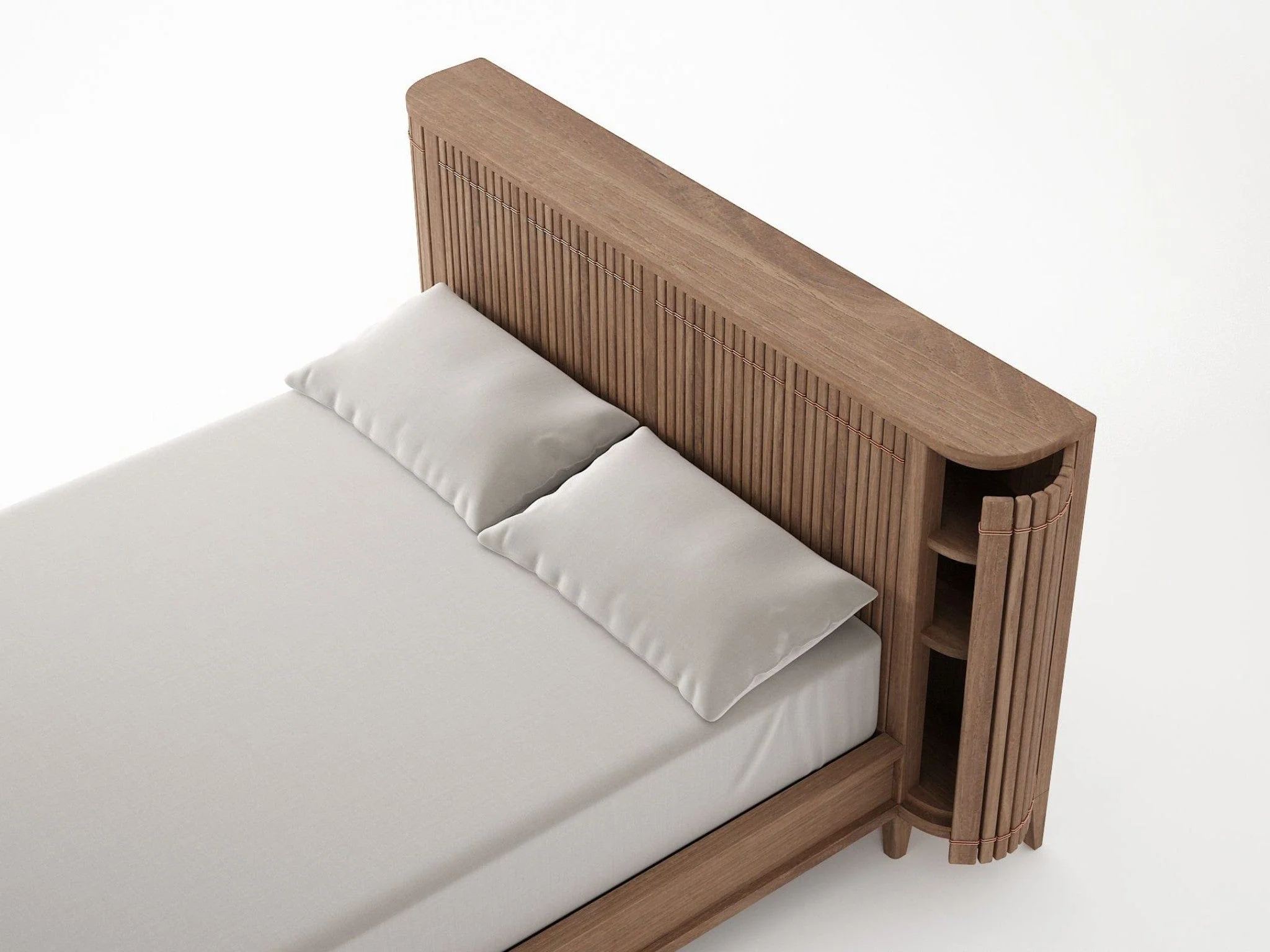 Koppar Queen Bed - FSC Recycled Teak - Image 4