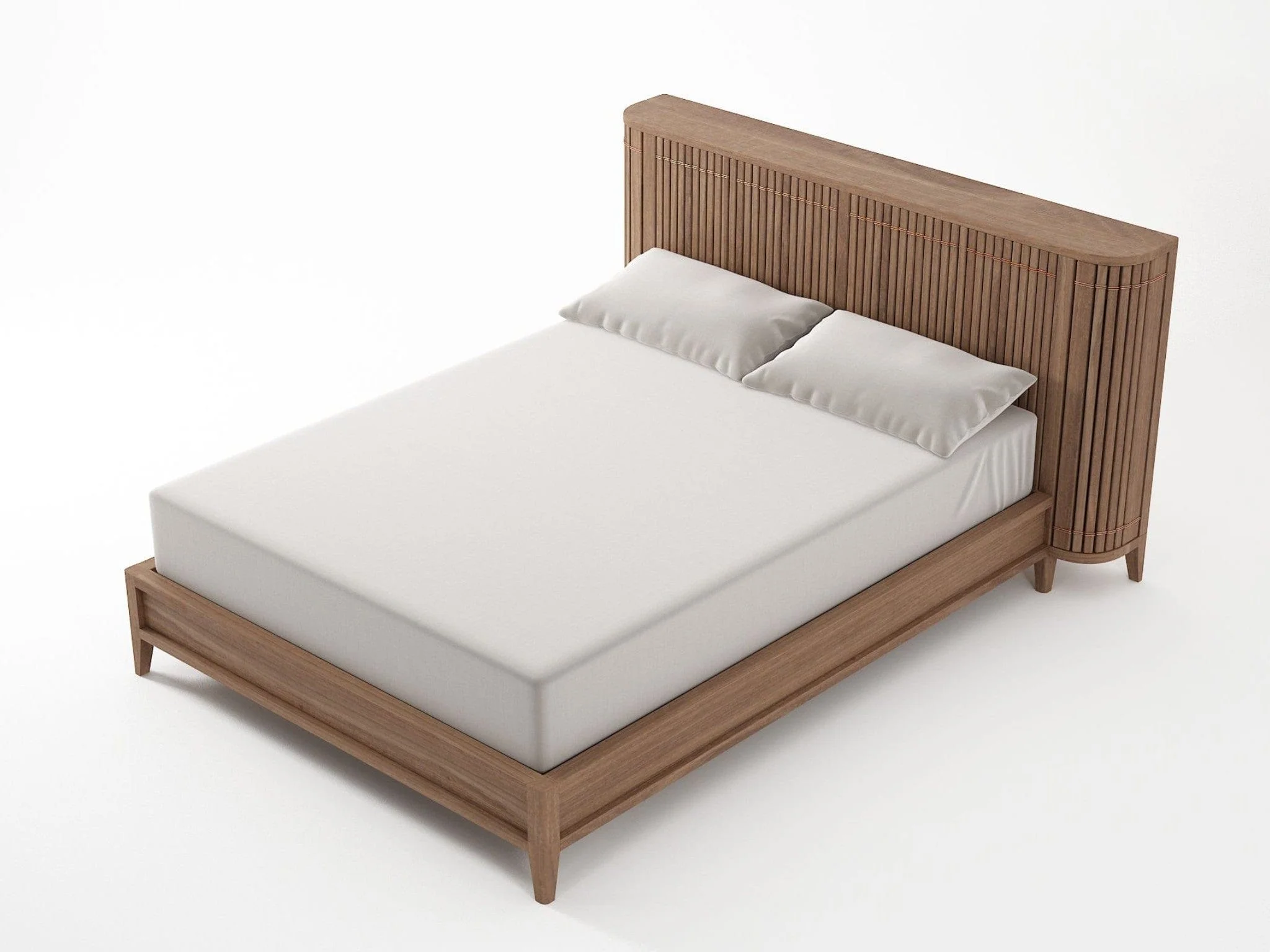 Koppar Queen Bed - FSC Recycled Teak - Image 8