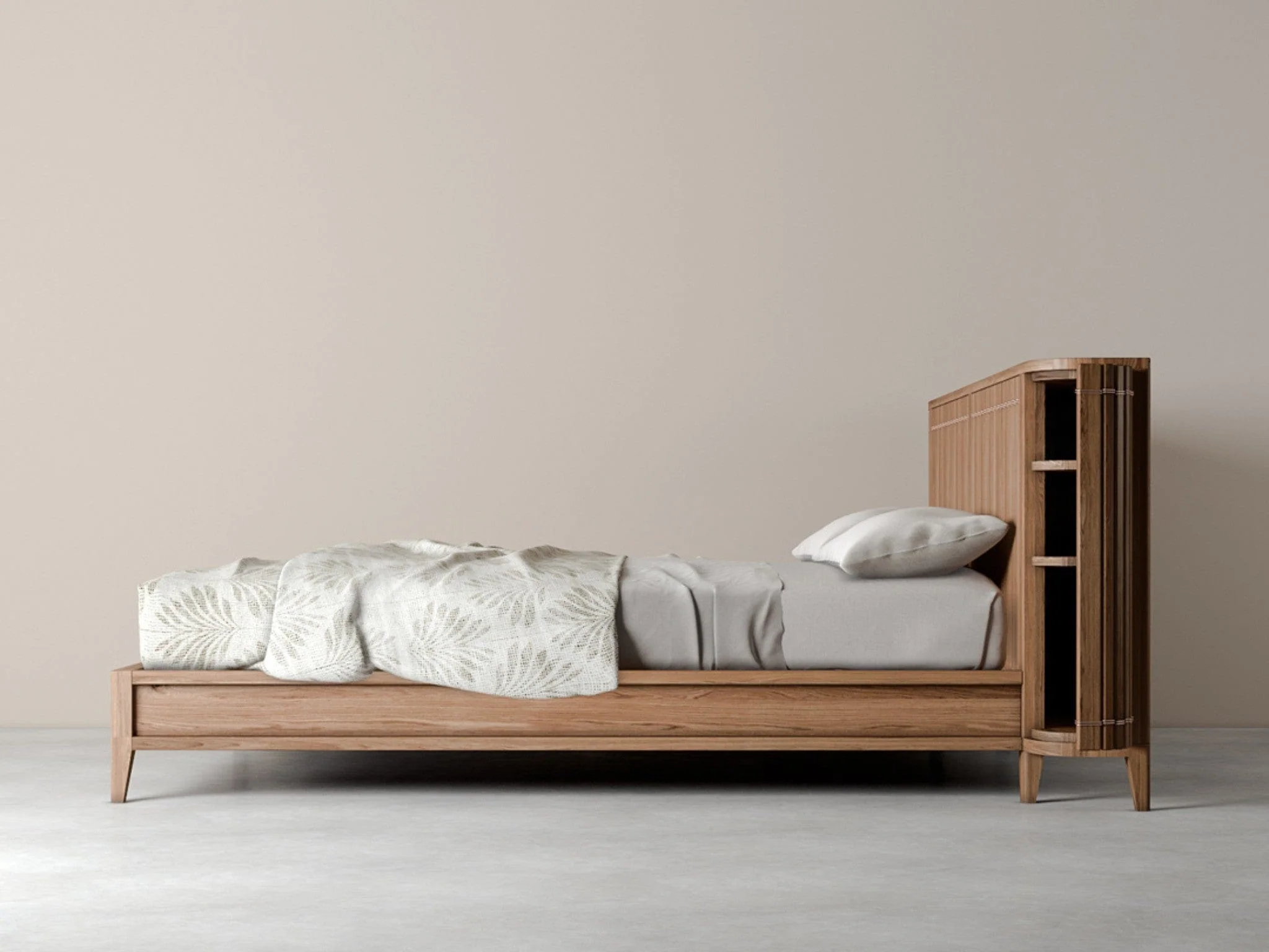 Koppar Queen Bed - FSC Recycled Teak - Image 9