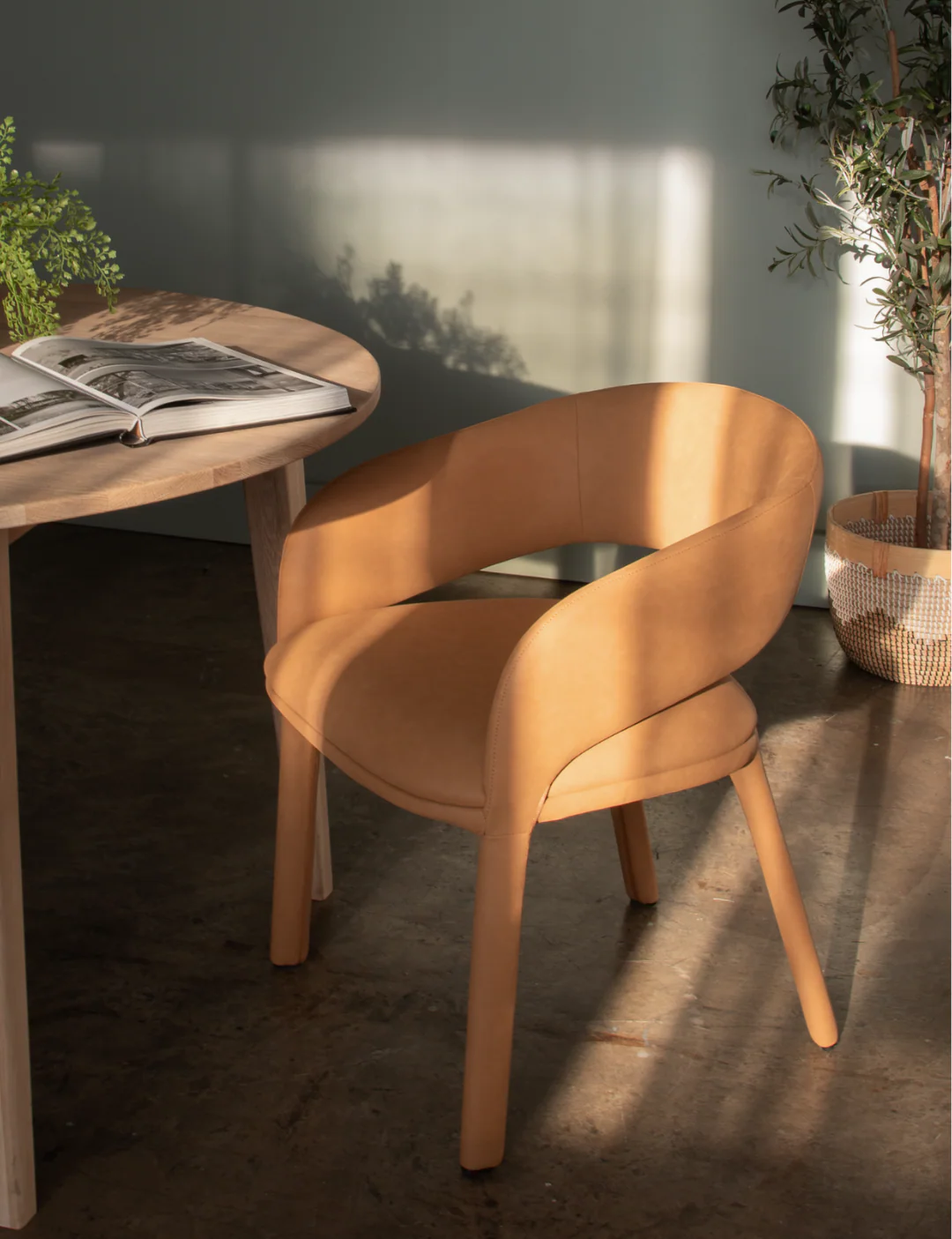 Lola Dining Chair Butterscotch - Image 2