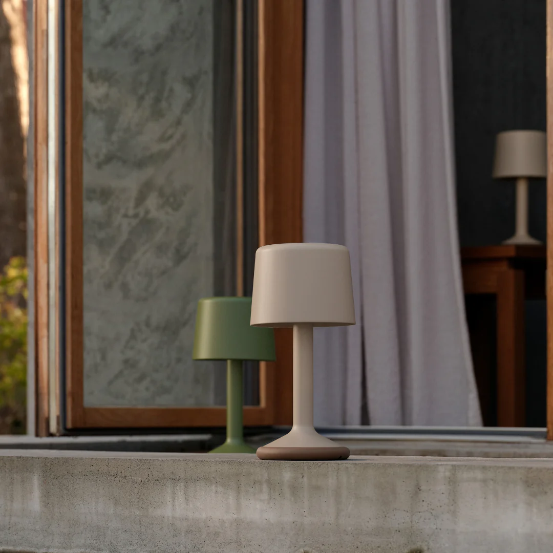 LUU Portable lamp - Beige - Image 3