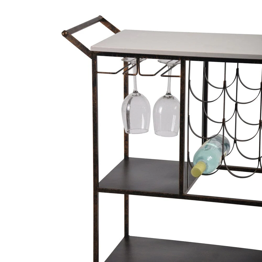 Luxe Drinks Trolley - Image 4