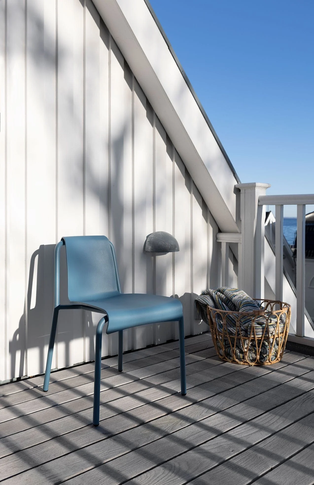 NAMI Dining Chair - Sky Blue - Image 2