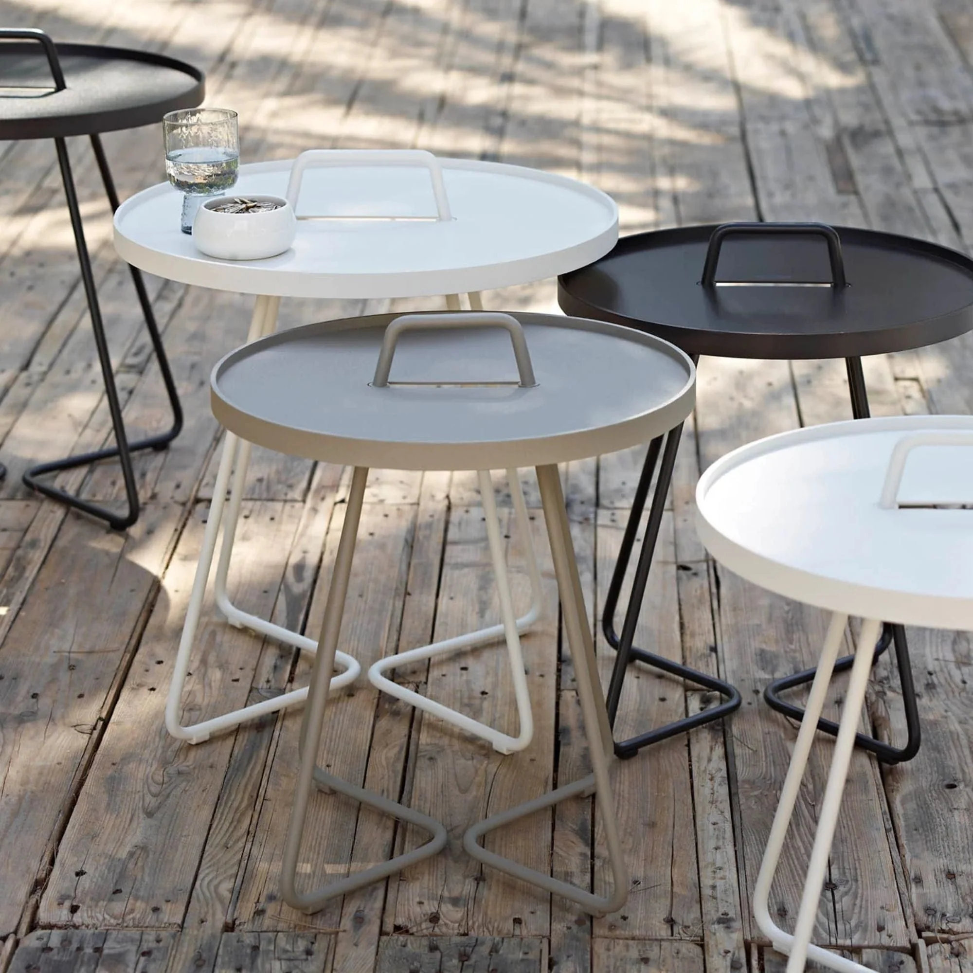 On-The-Move Large Side Table - Black - Image 3