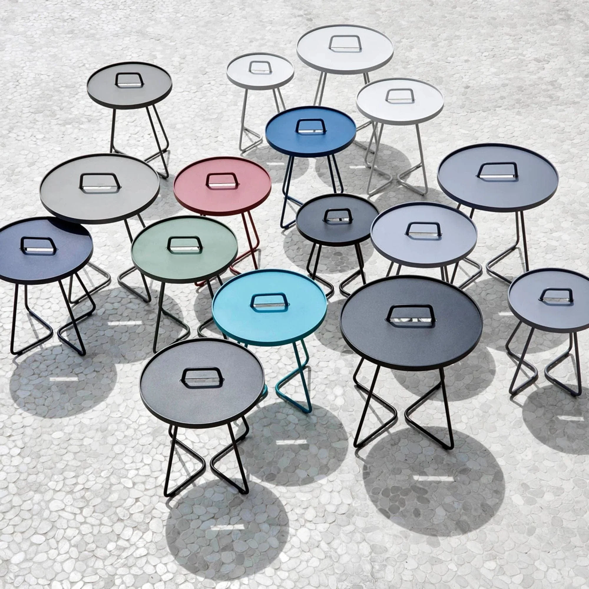 On-The-Move Mini Side Table - Black - Image 3