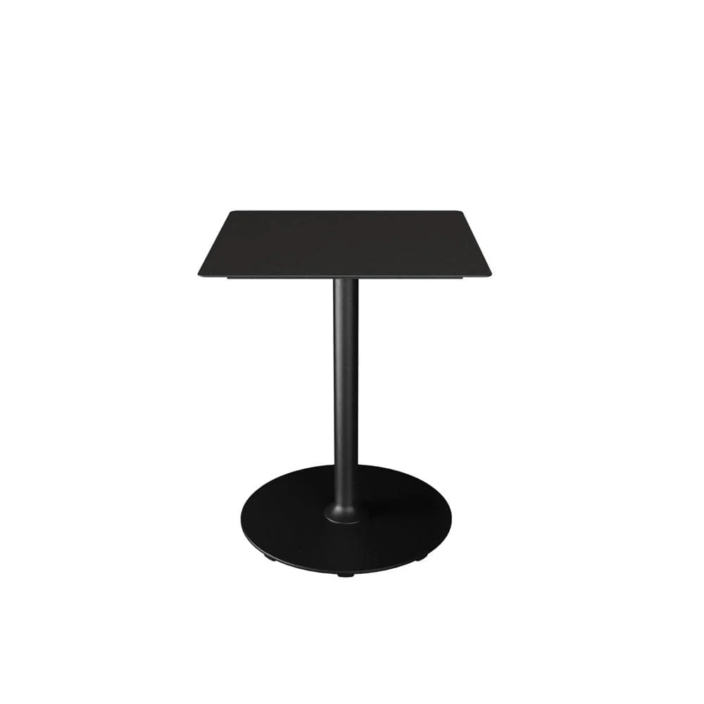 Pico Cafe Table (Round Base) 60cm - Black