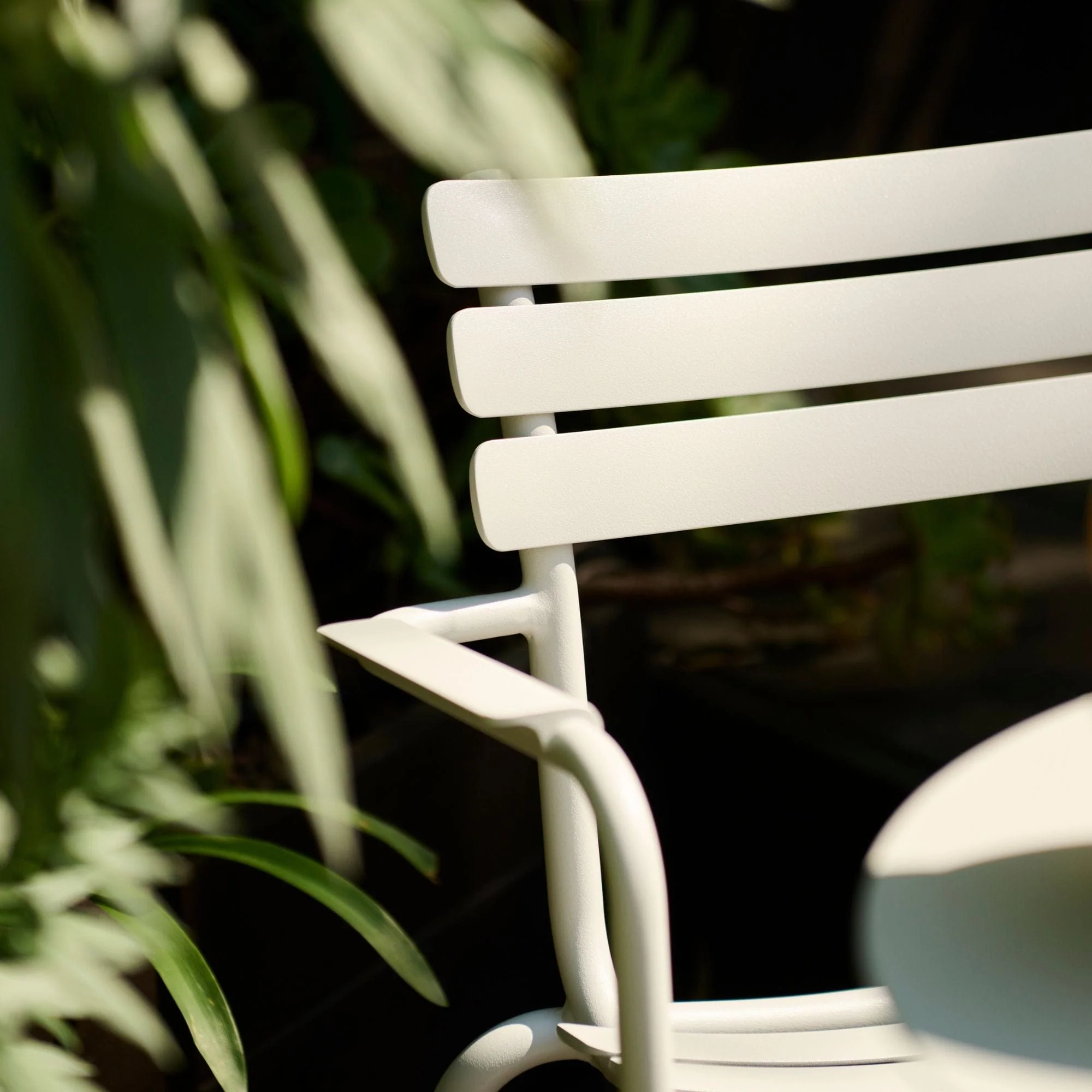 Pico Cafe Table (Round Base) 64cm - White - Image 4