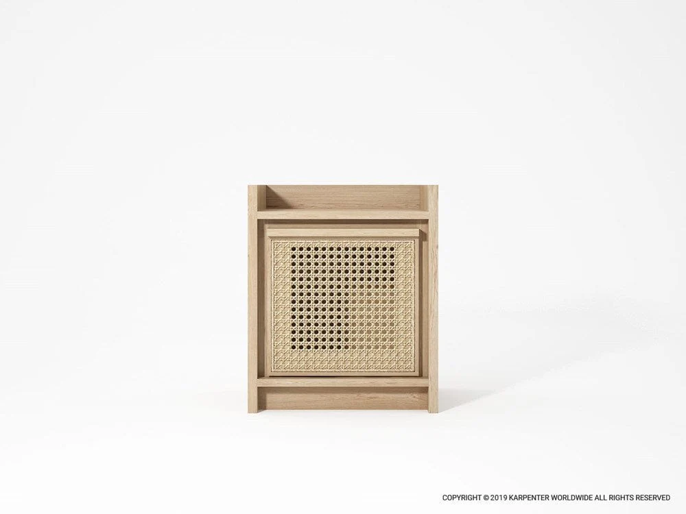 Roots Side Table Right Hinges- European Oak - Image 3