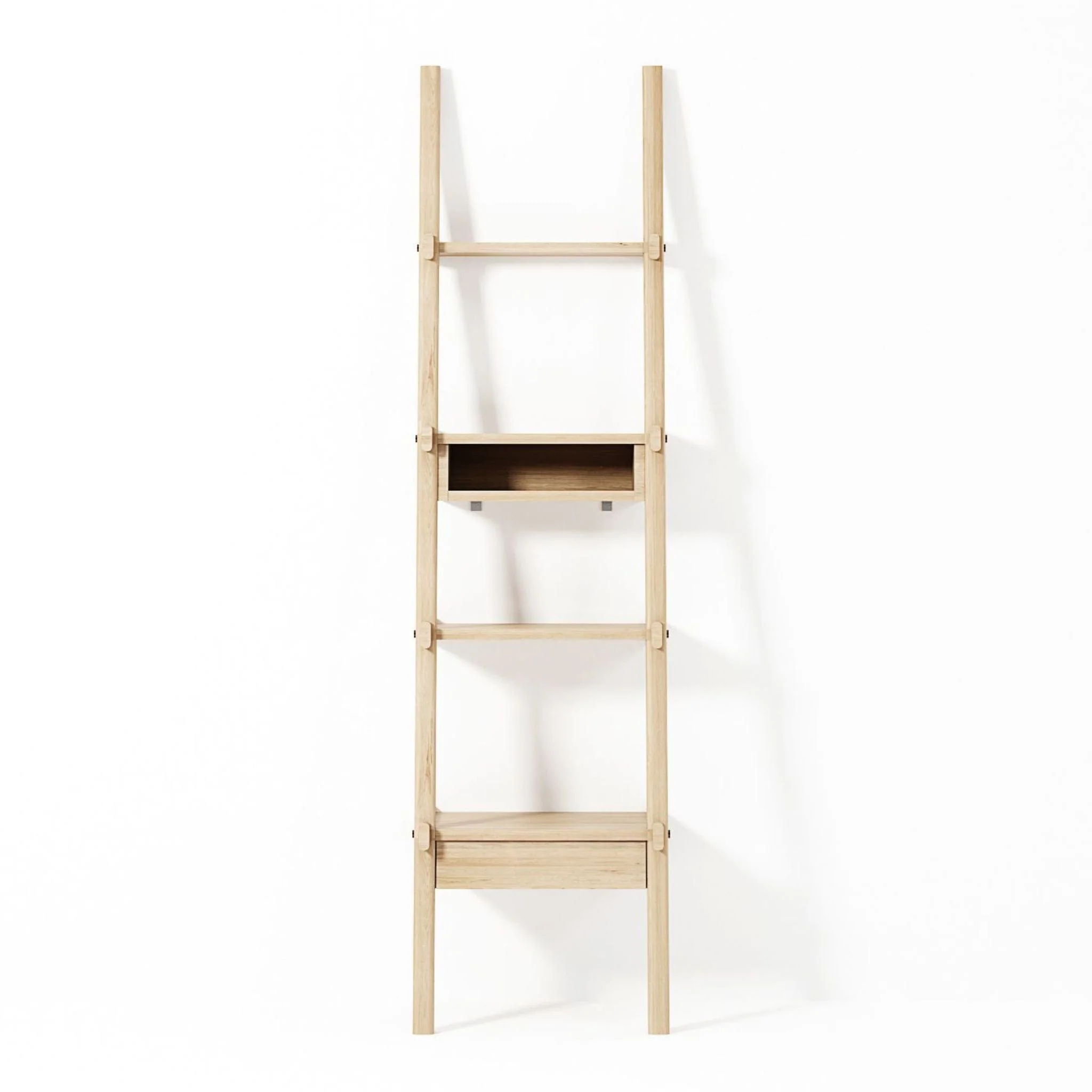 Simply City Ladder Shelves - European Oak - Image 4