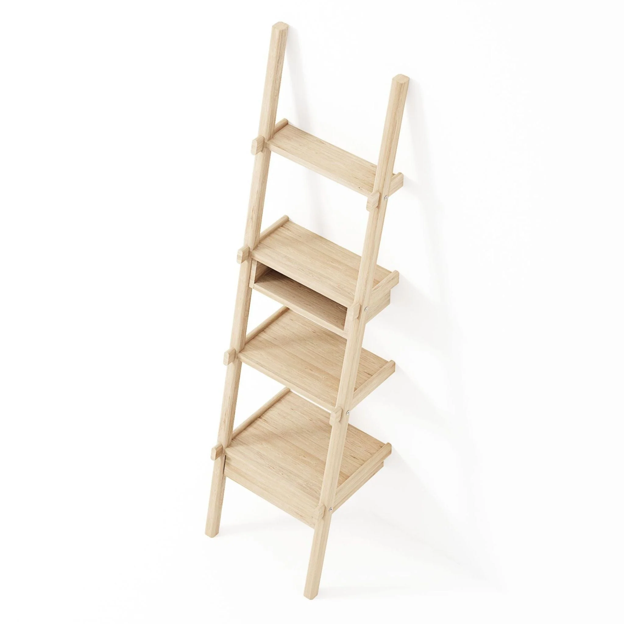 Simply City Ladder Shelves - European Oak - Image 6