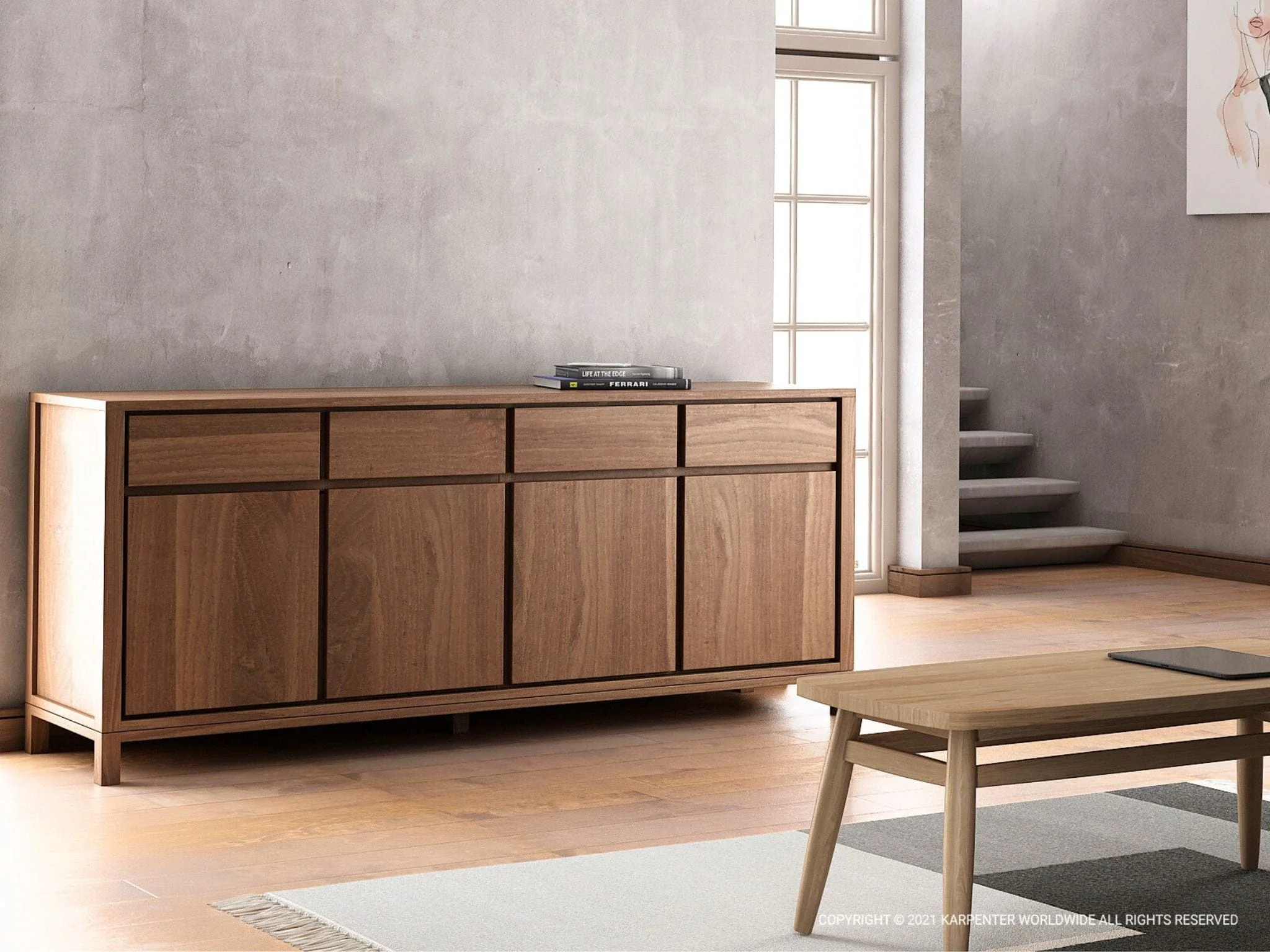Twist Coffee Table 100(CM) - European White Oak - Image 5