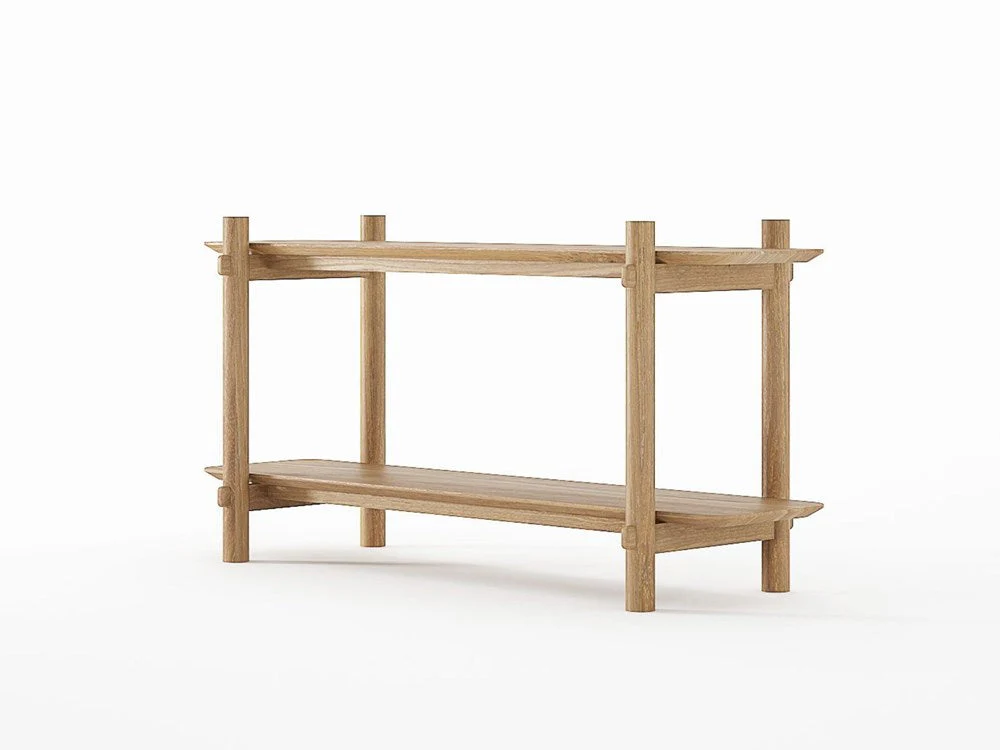 Tenon Open Sideboard 120cm - Teak
