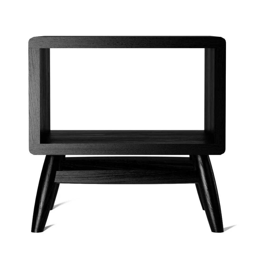 Twist Bedside - Satin Black