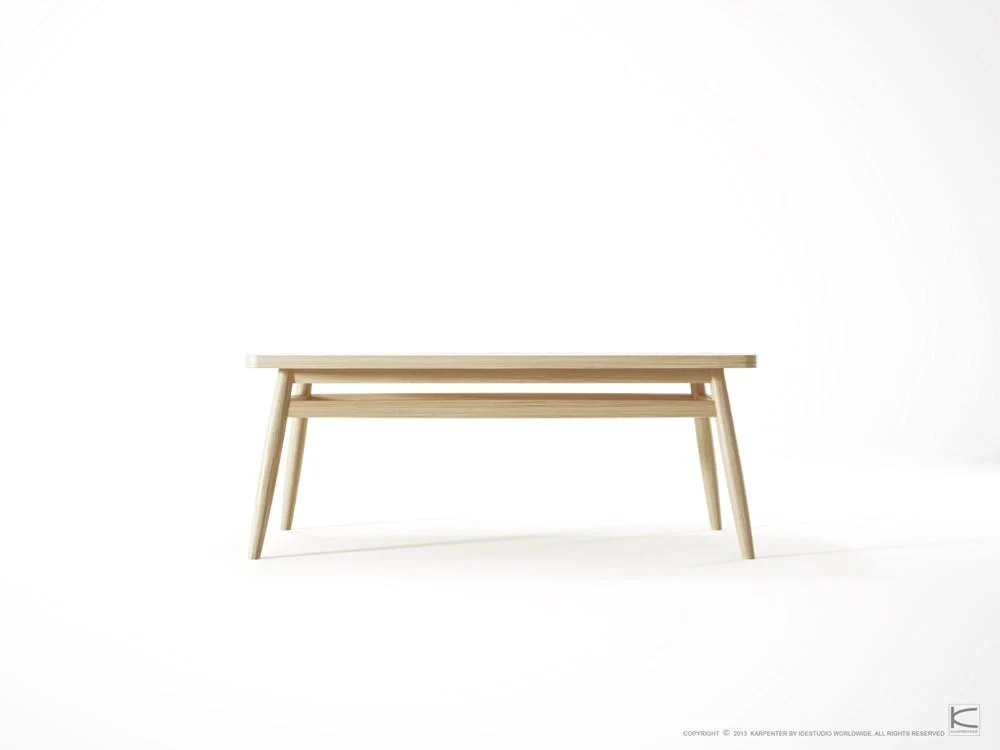 Twist Coffee Table 100(CM) - European White Oak - Image 4