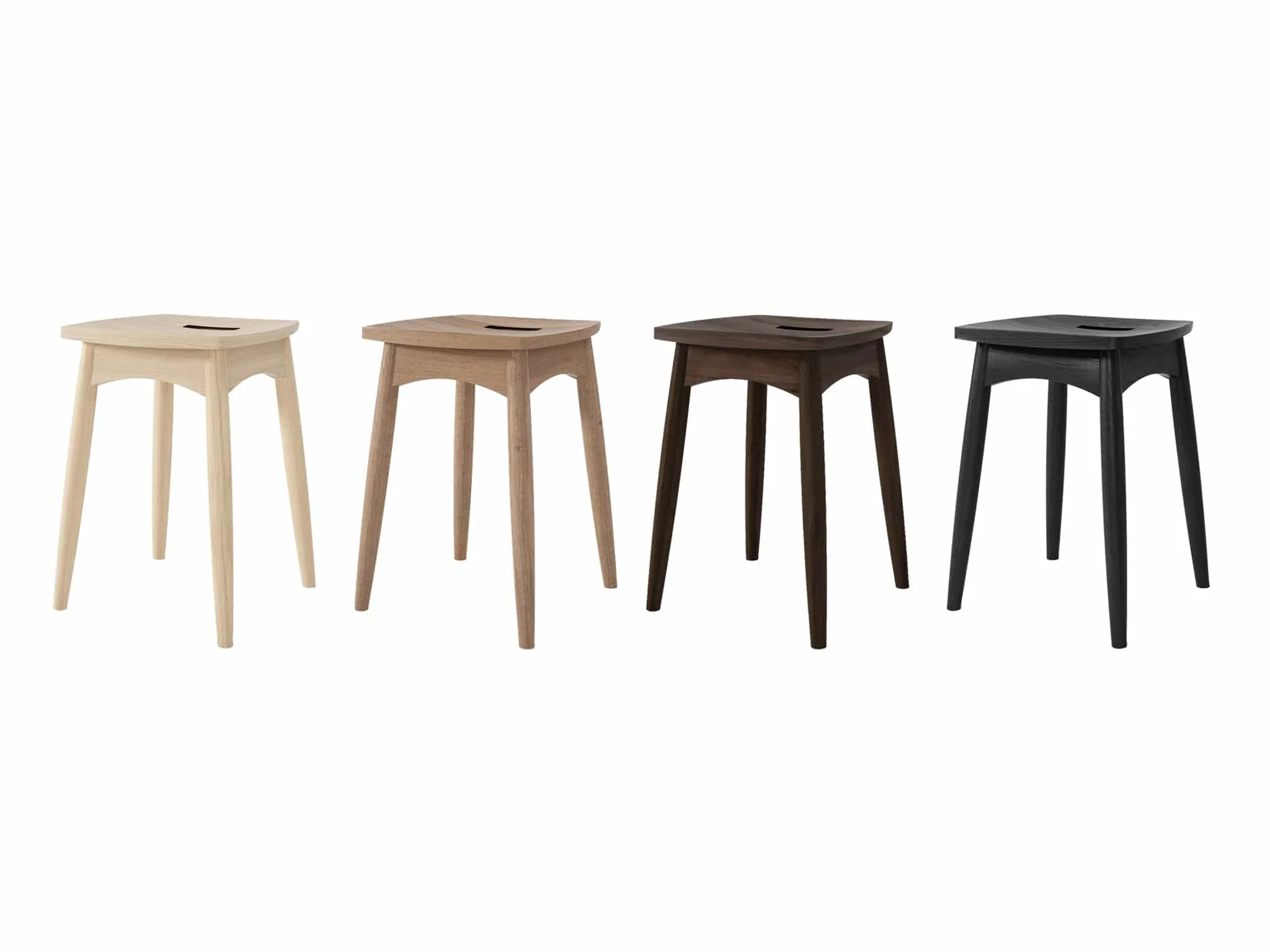 Twist Stool - European Oak - Image 4