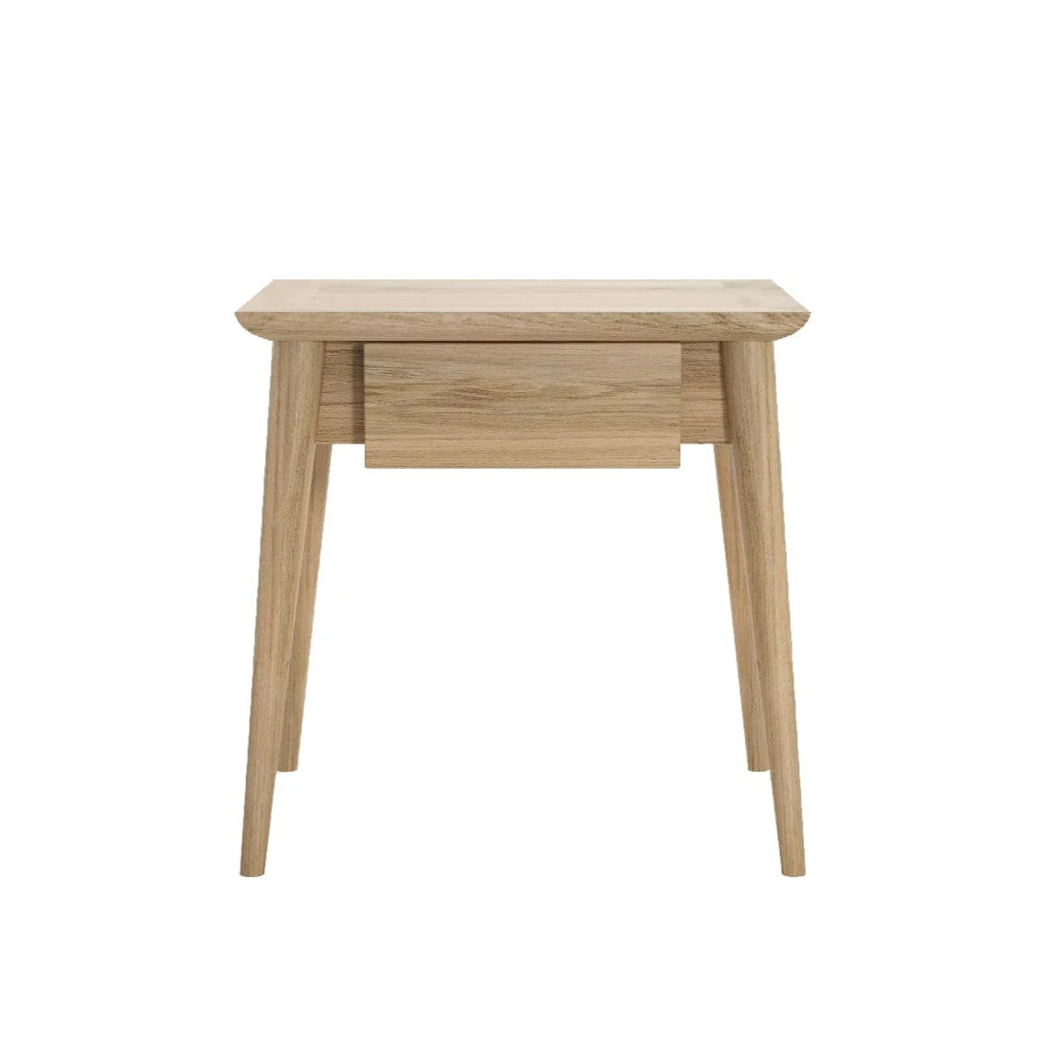 Vintage Bedside European Oak - Image 3